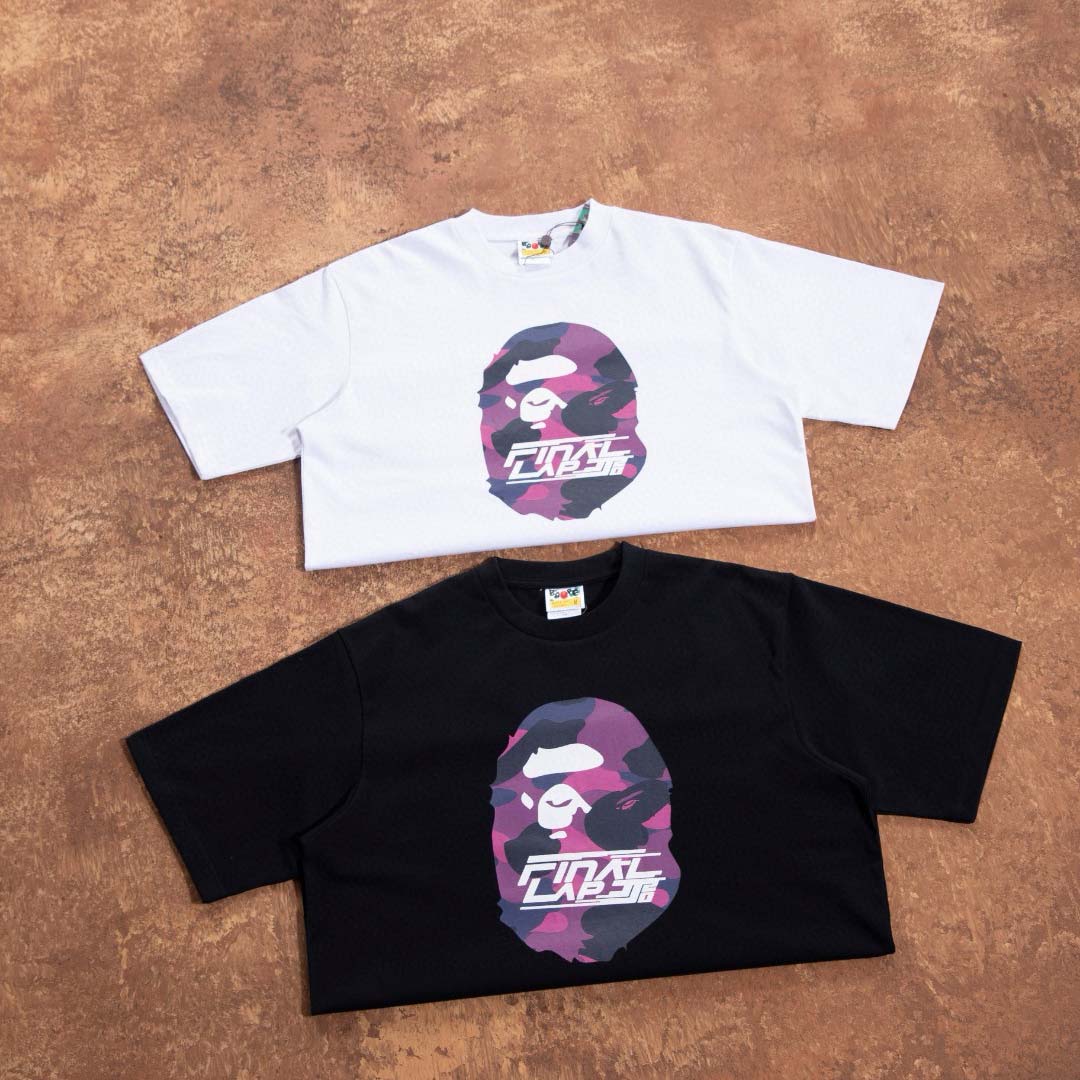 Bape x JJ Lin Ape Head Relaxed FIt Tee - EUR FASHION