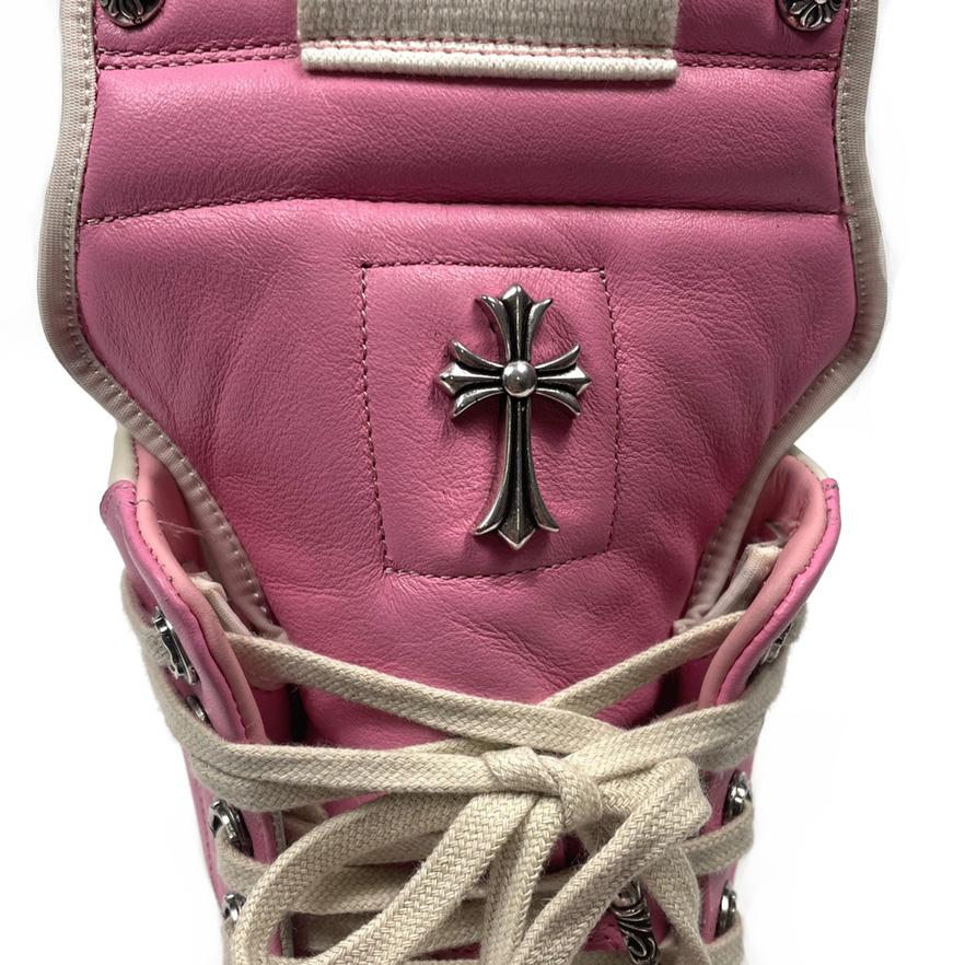 Chrome Hearts x Rick Owens Geobasket High 'Pink' - EUR FASHION