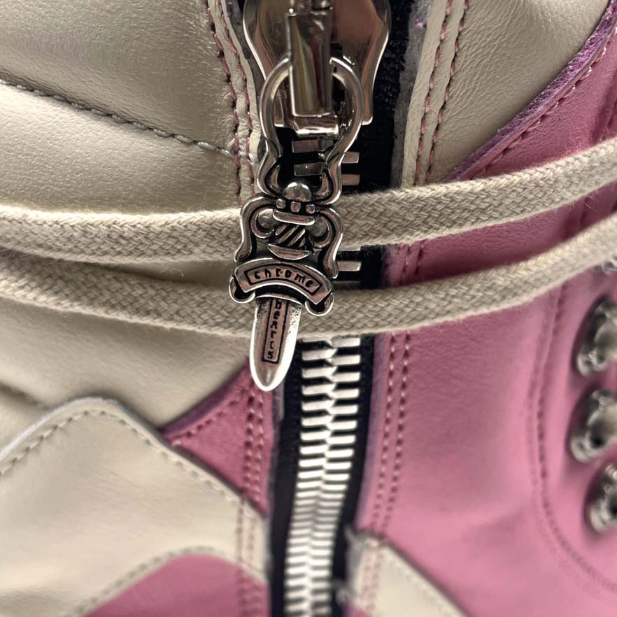 Chrome Hearts x Rick Owens Geobasket High 'Pink' - EUR FASHION