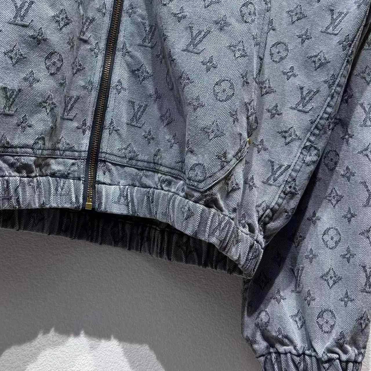 Louis Vuitton Monogram Denim Hooded Jacket - EUR FASHION