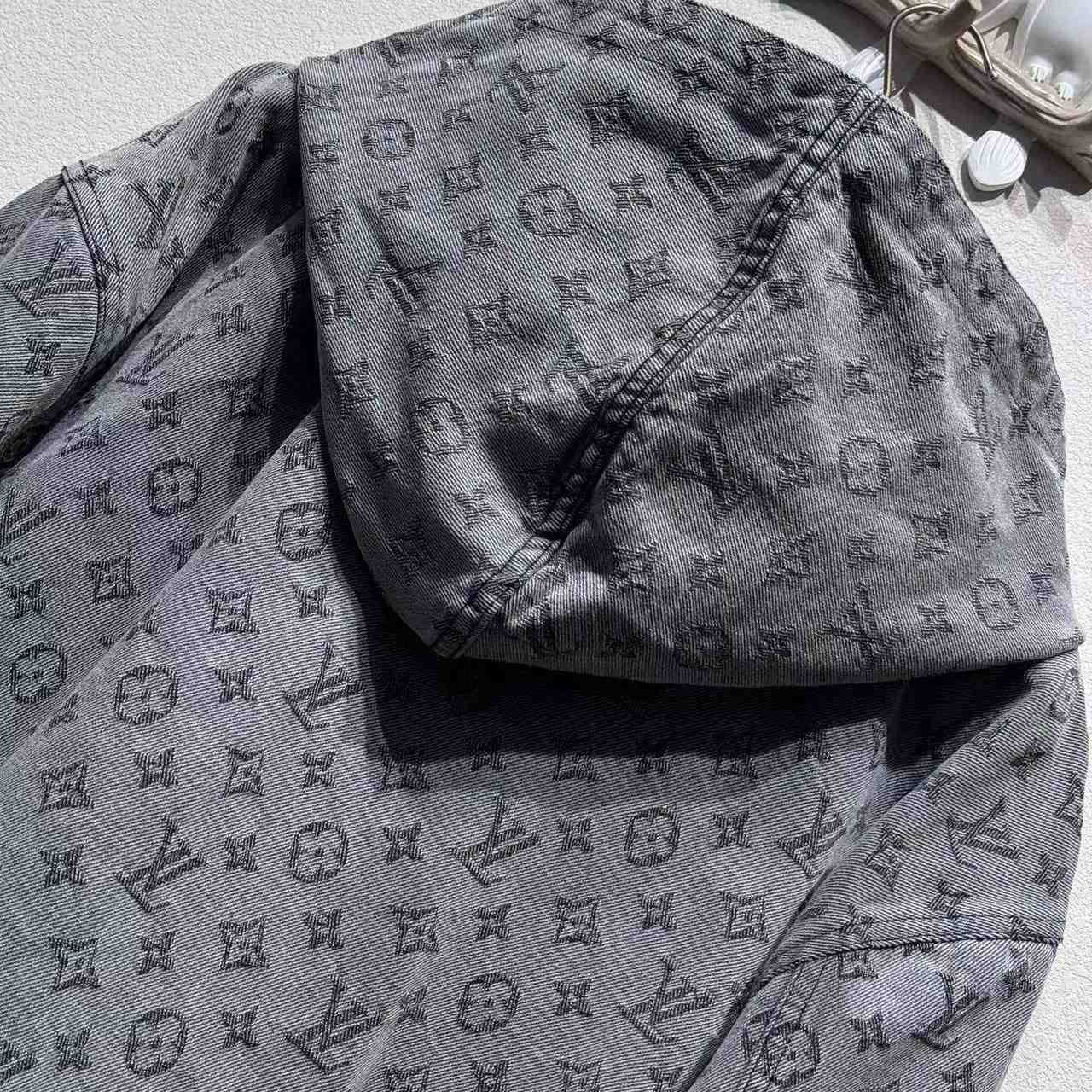 Louis Vuitton Monogram Denim Hooded Jacket - EUR FASHION