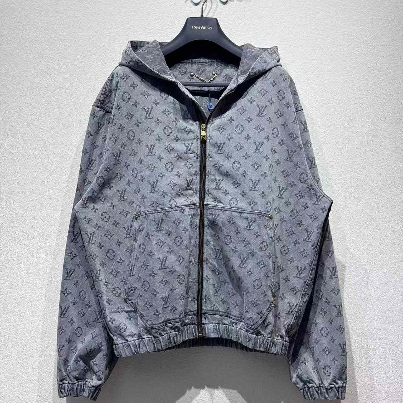 Louis Vuitton Monogram Denim Hooded Jacket - EUR FASHION