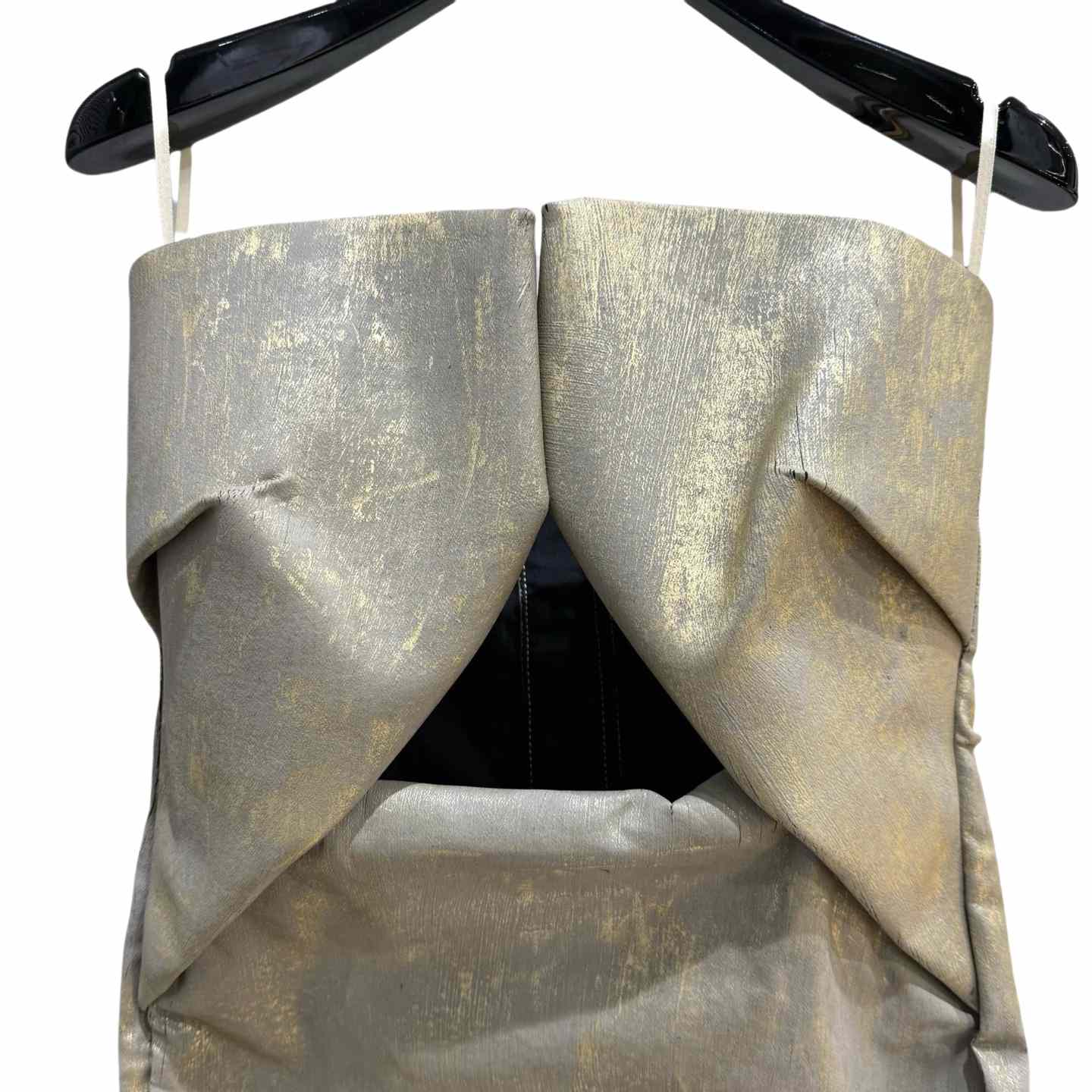 Rick Owens Gold Dress Prong Mini - EUR FASHION