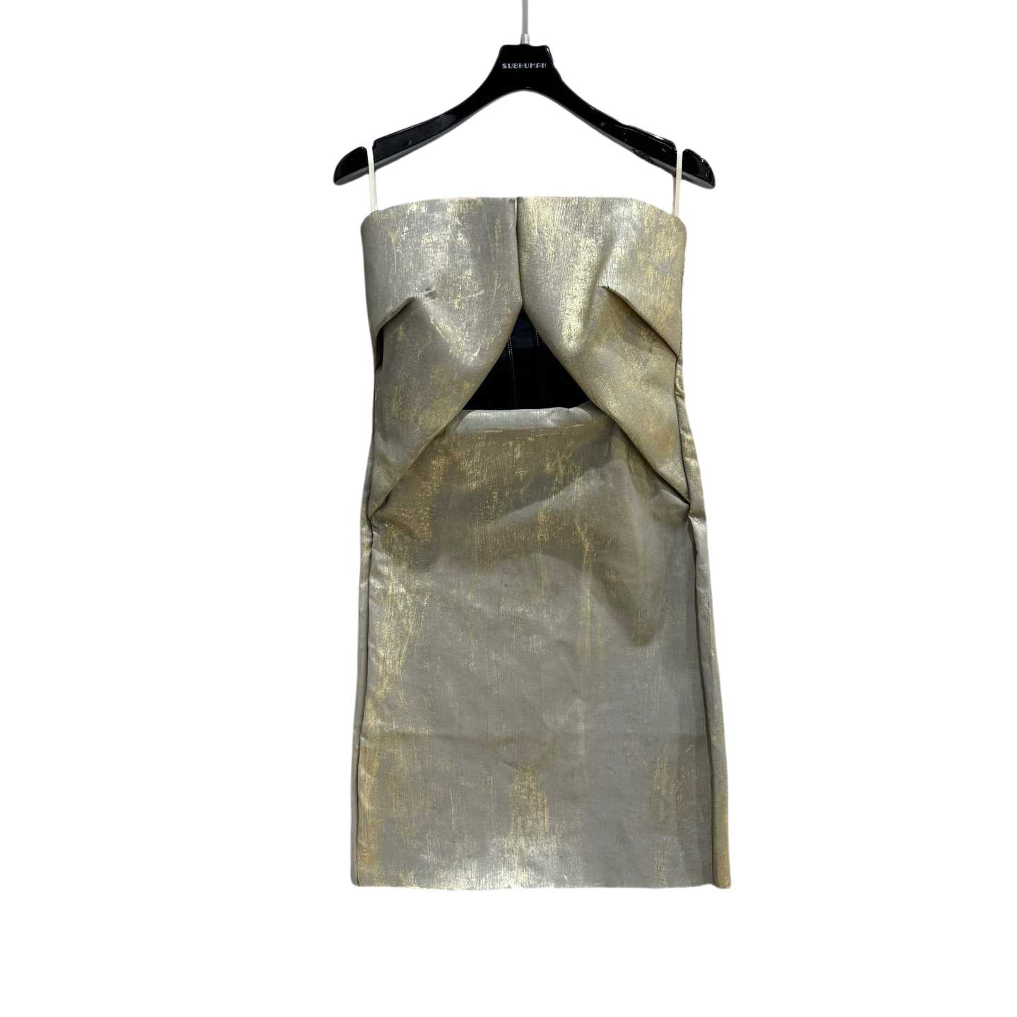 Rick Owens Gold Dress Prong Mini - EUR FASHION