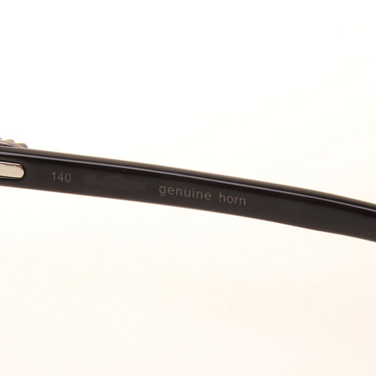 Cartier CT 3524012 Big Diamond Black Buffalo Sunglasses In Silver Brown - EUR FASHION