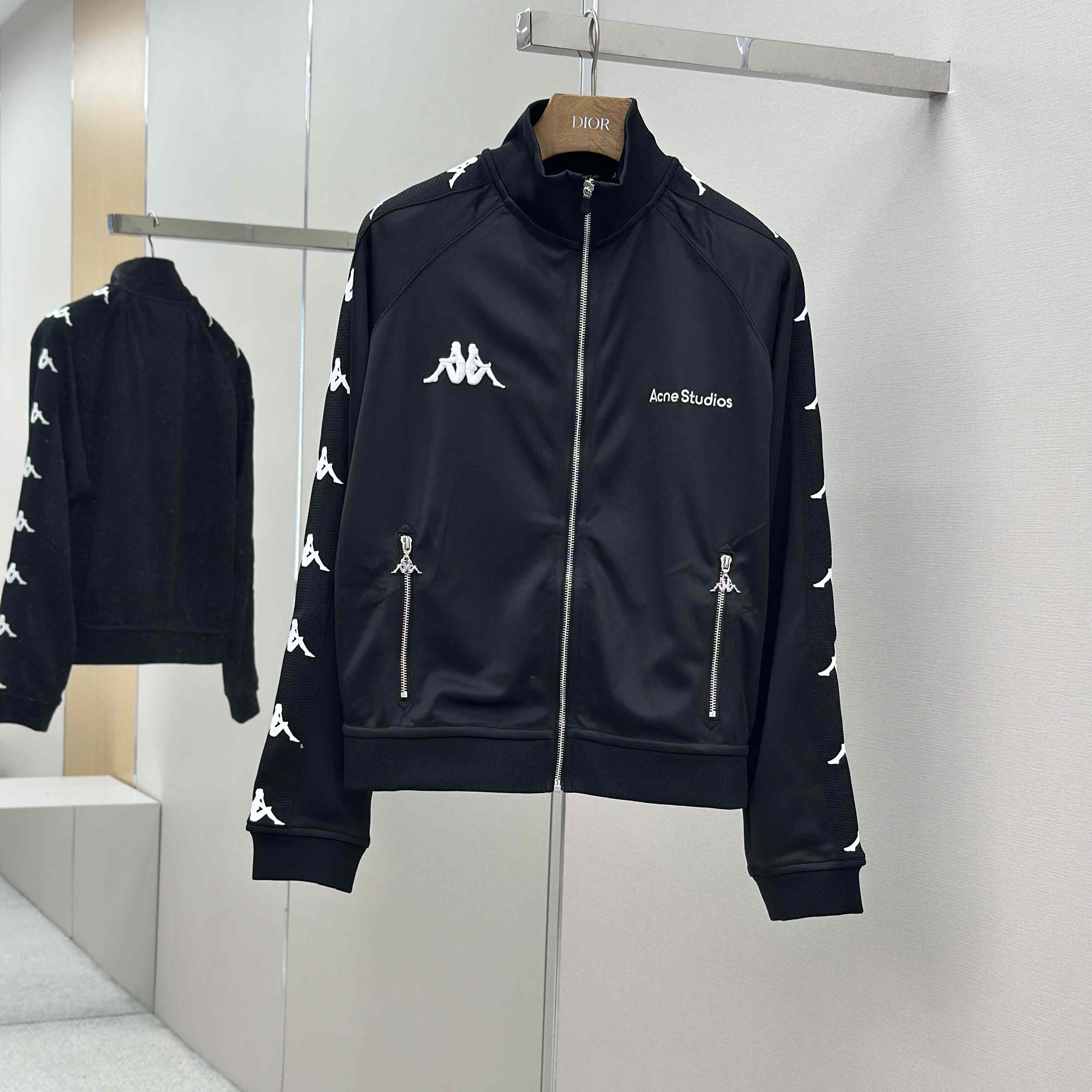 Acne Studios Zipper Sweater - Acne Studios x Kappa - EUR FASHION