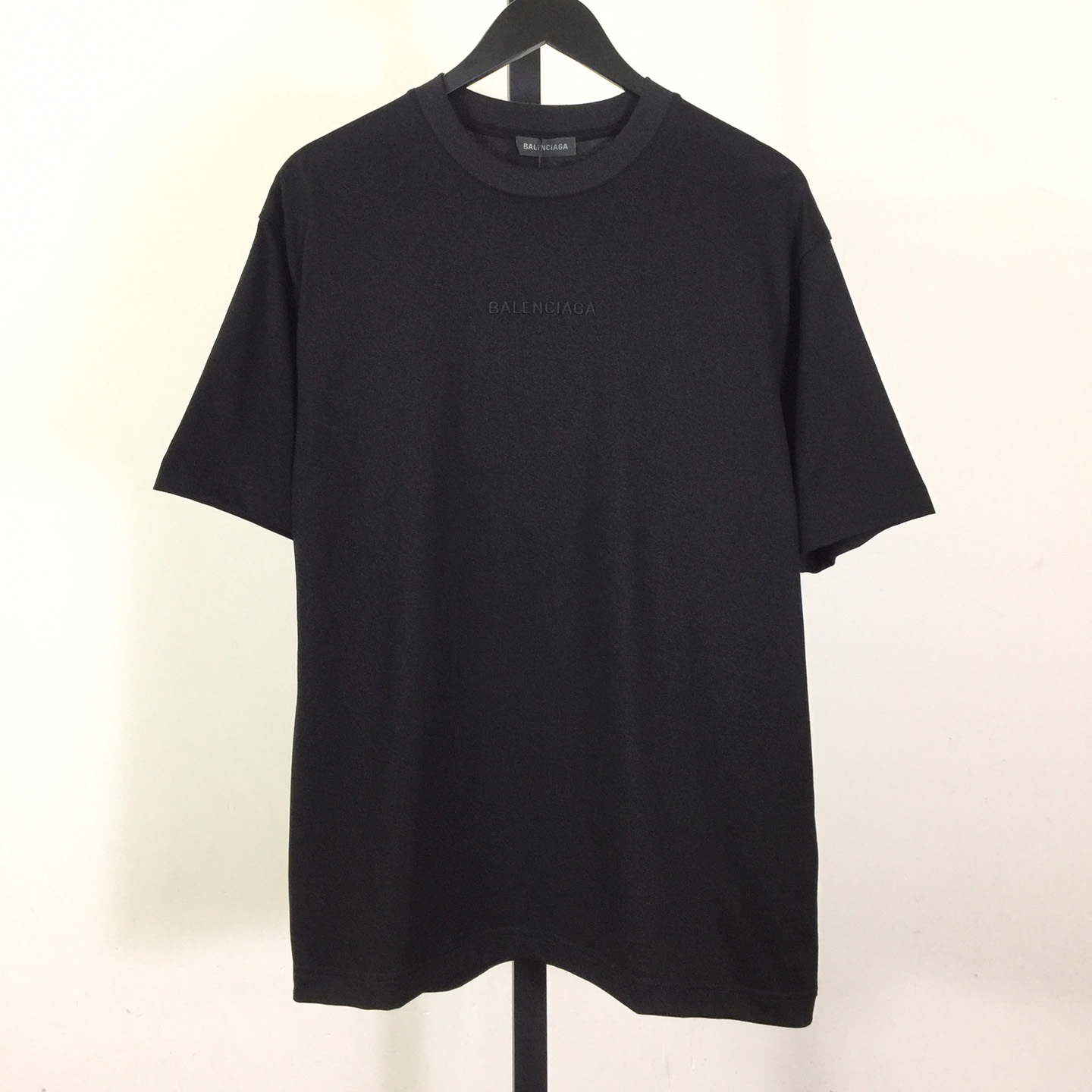 Balenciaga Embroidered Lettering Short Sleeve - EUR FASHION