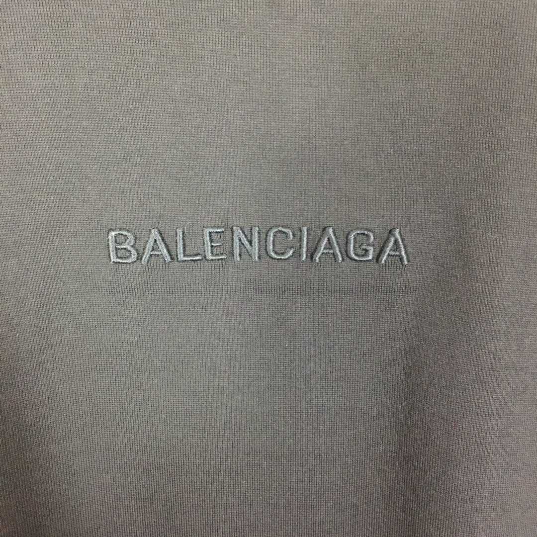 Balenciaga Embroidered Lettering Short Sleeve - EUR FASHION