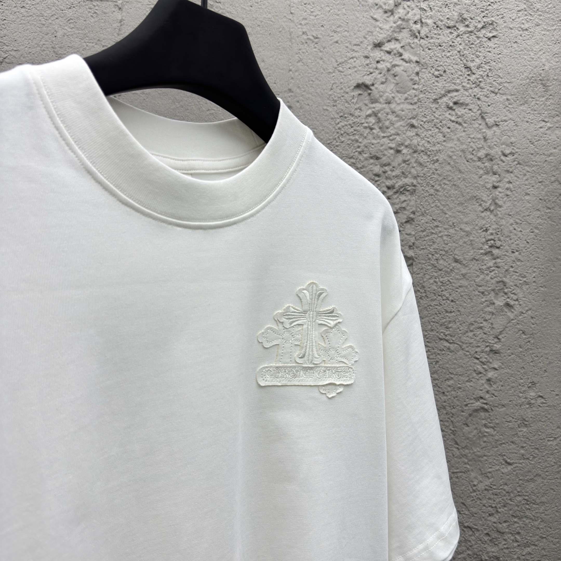 Chrome Hearts Cotton Tee - EUR FASHION