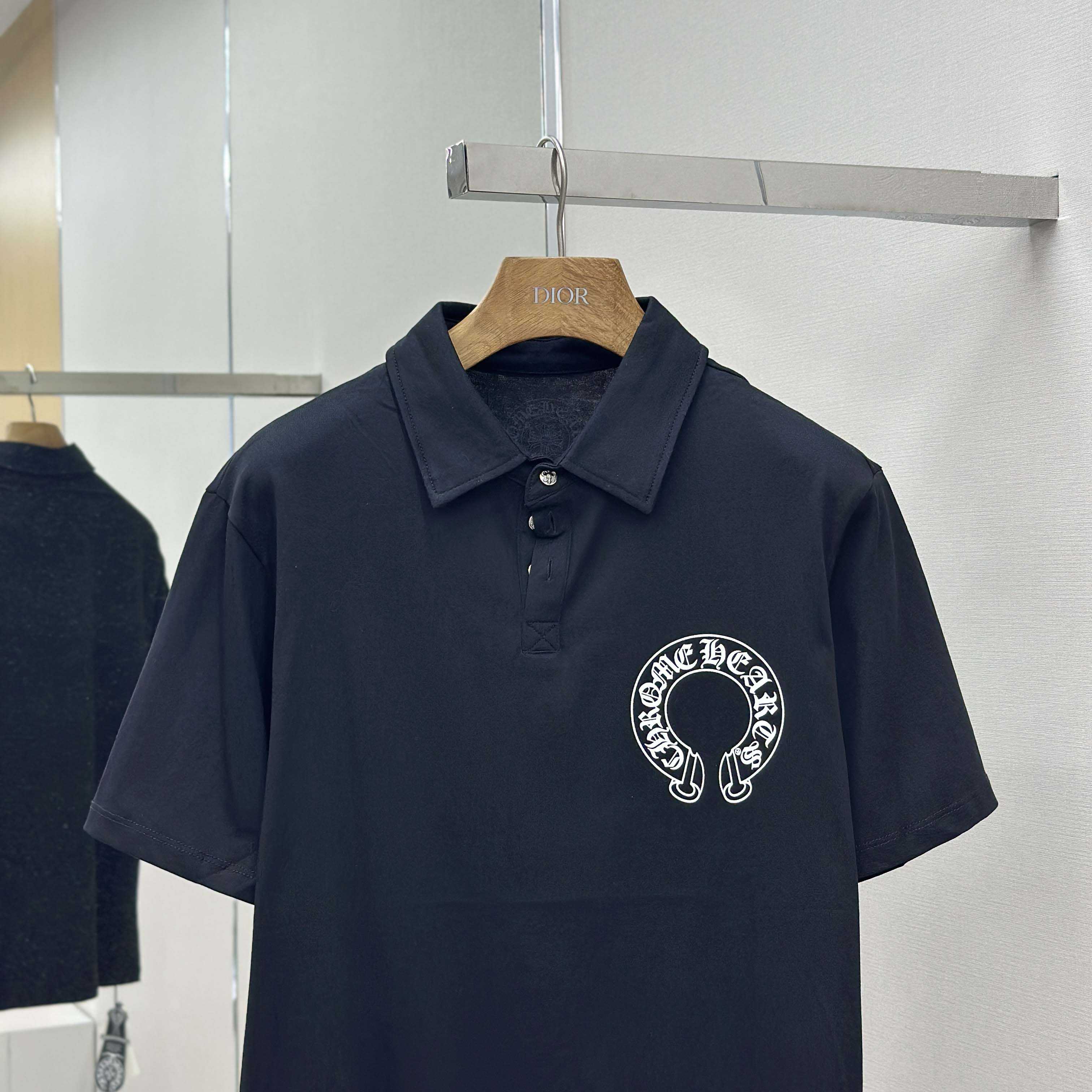 Chrome Hearts Cotton Polo - EUR FASHION