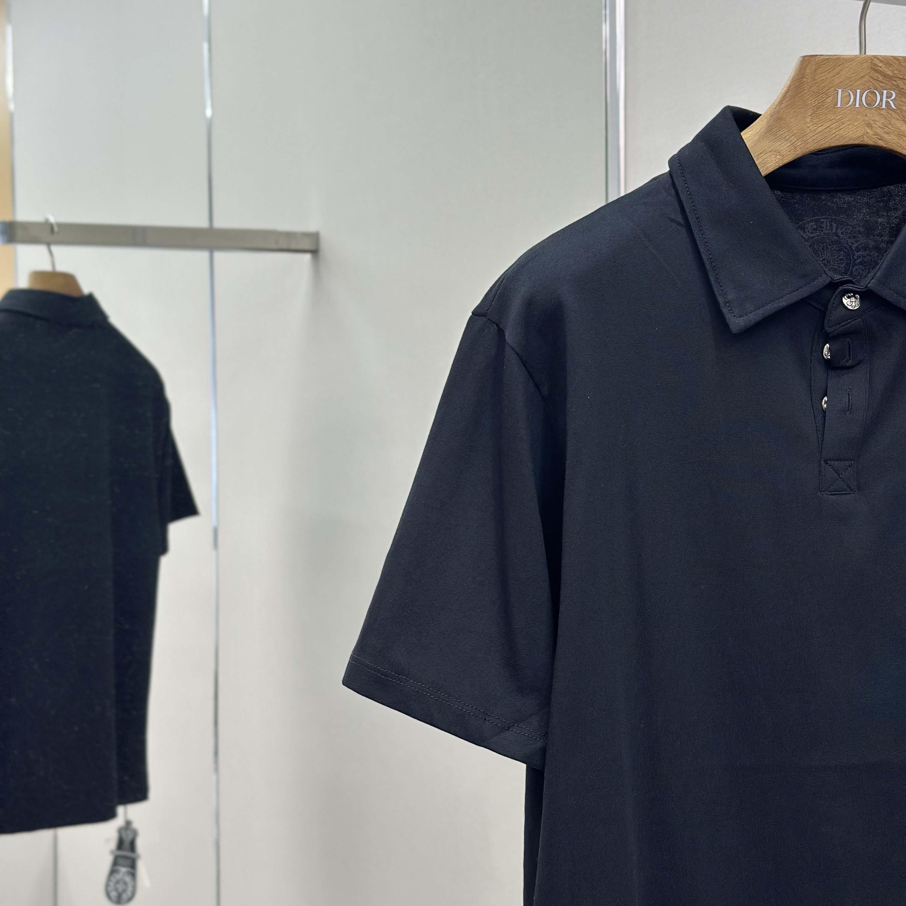 Chrome Hearts Cotton Polo - EUR FASHION