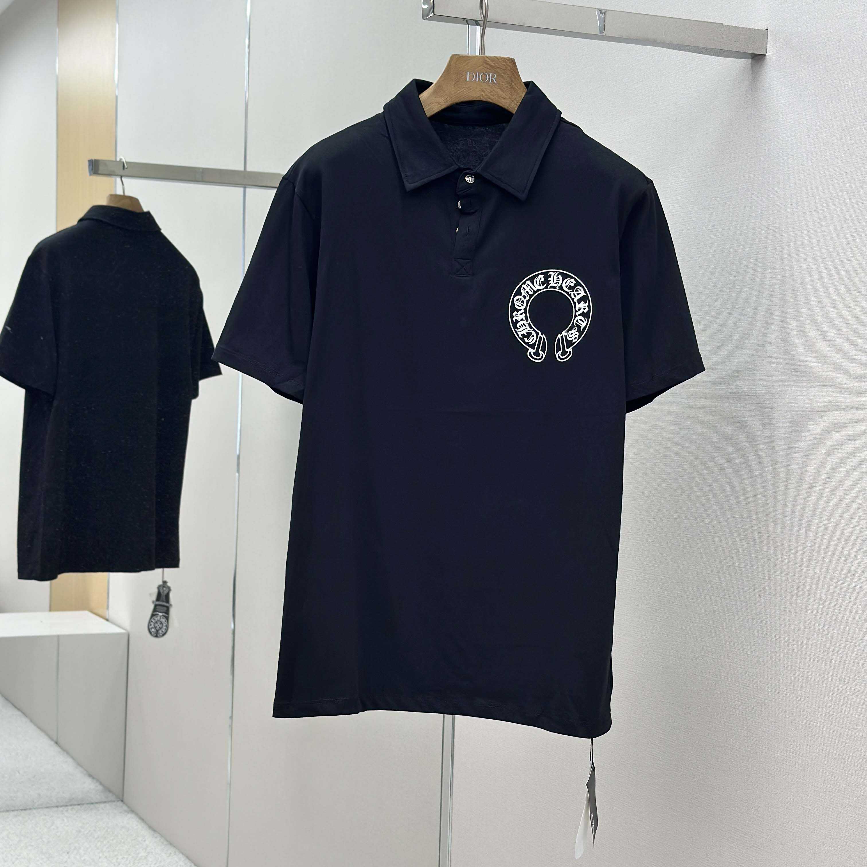 Chrome Hearts Cotton Polo - EUR FASHION