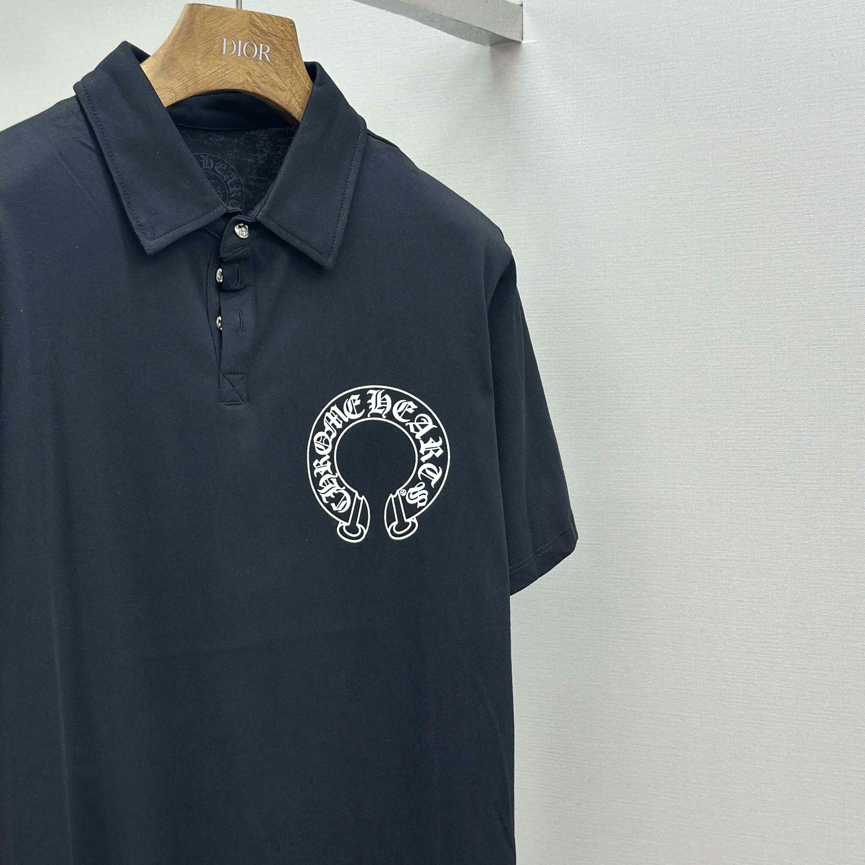 Chrome Hearts Cotton Polo - EUR FASHION