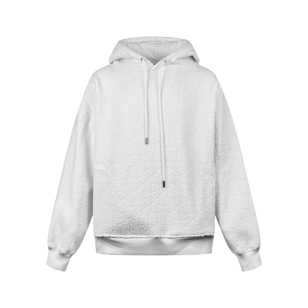 Dior Oblique Relaxed-Fit Hooded Sweatshirt  - EUR FASHION