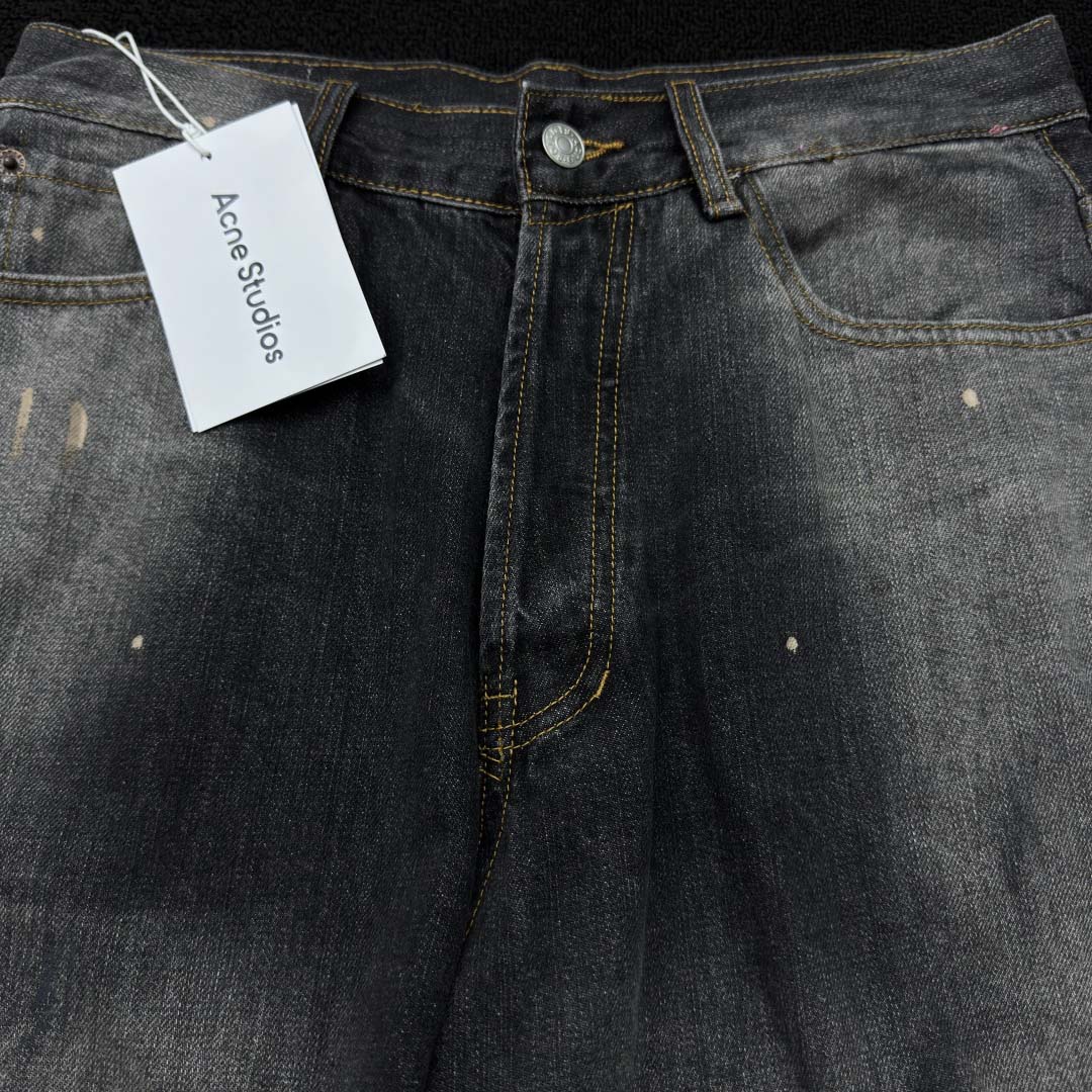 Acne Studios Denim Shorts - Loose Fit  - EUR FASHION