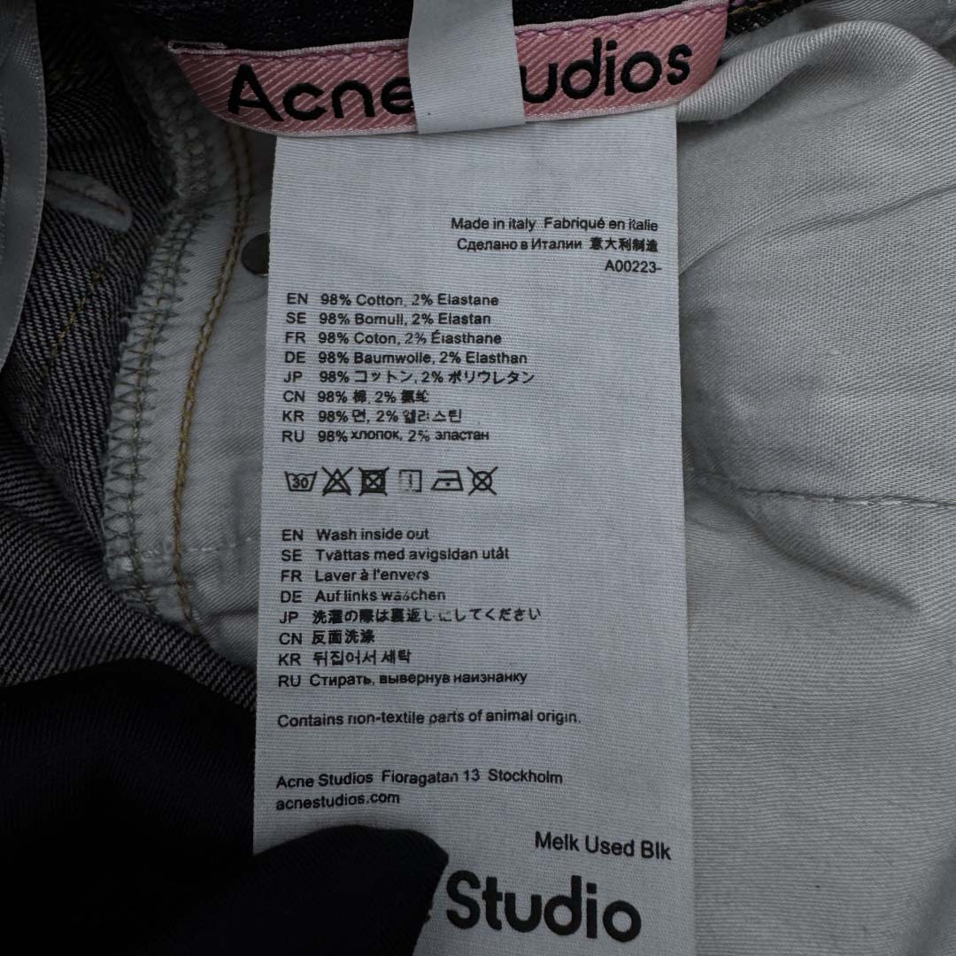 Acne Studios Denim Shorts - Loose Fit  - EUR FASHION