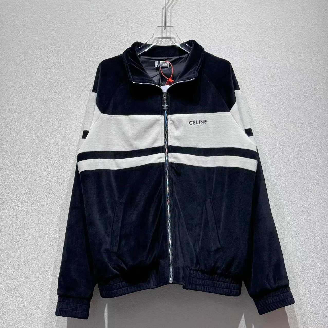 Celine Tracksuit Jacket In Velvet Jersey - EUR FASHION