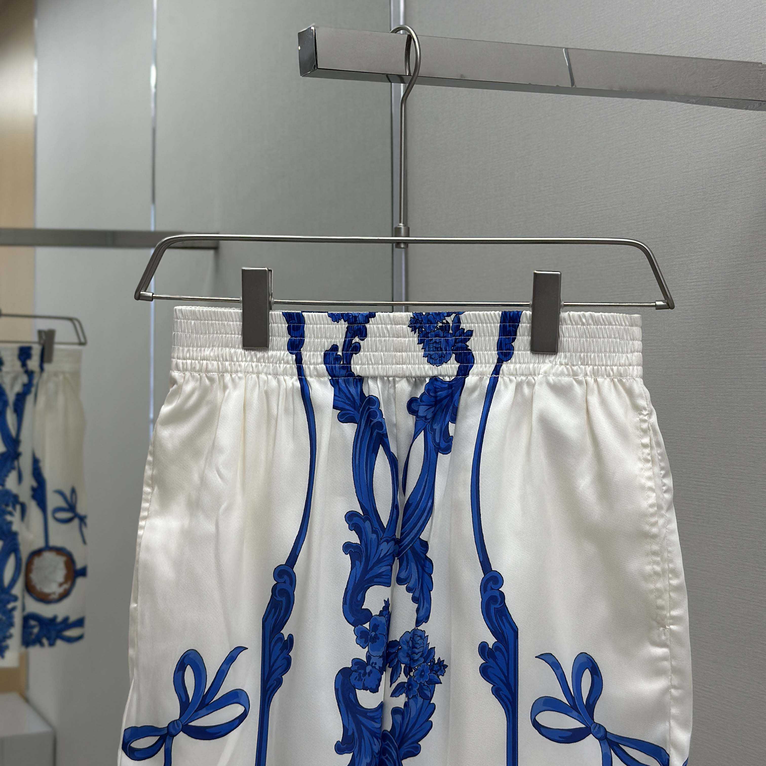 Versace Cameo Silk Shirt & Silk Shorts - EUR FASHION