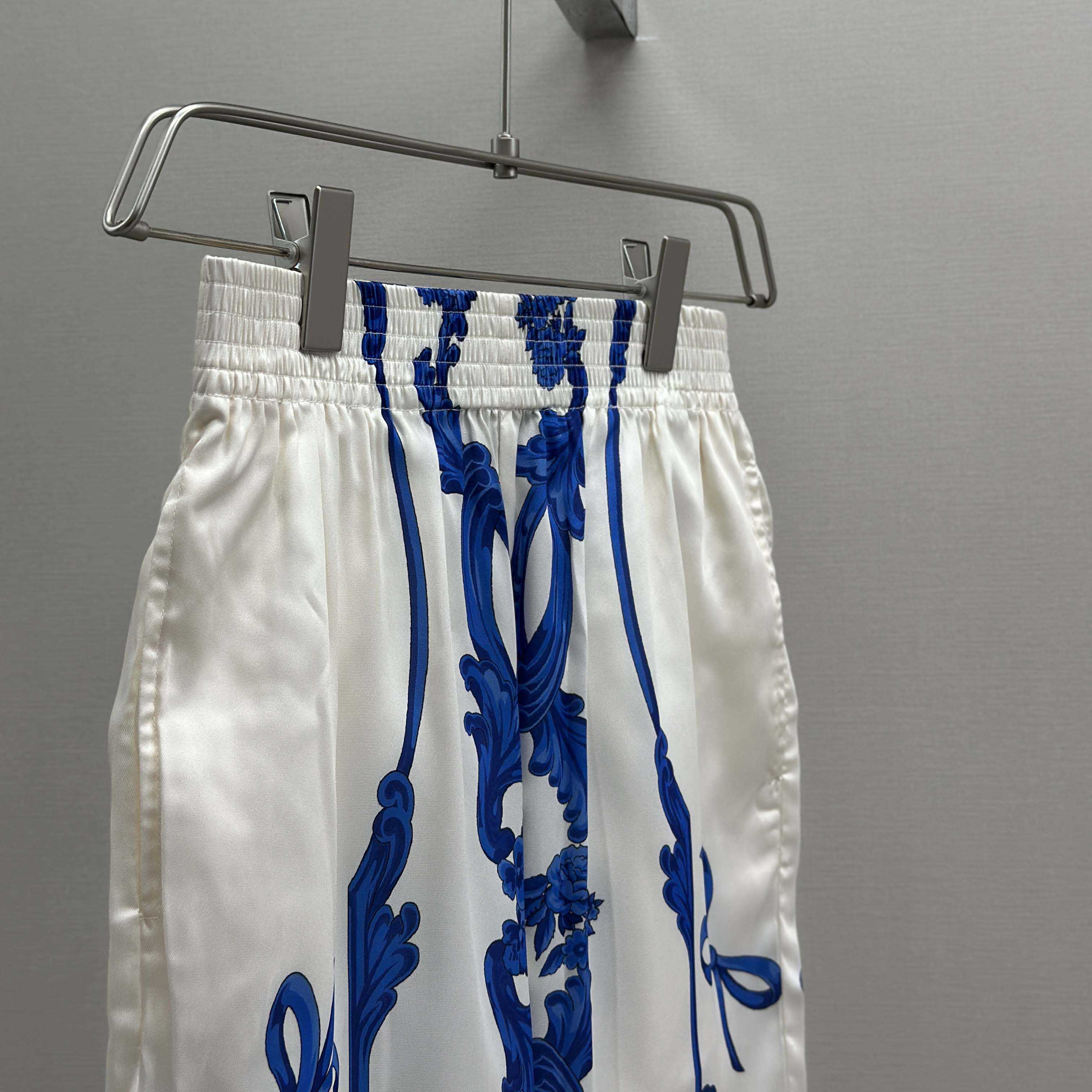 Versace Cameo Silk Shirt & Silk Shorts - EUR FASHION