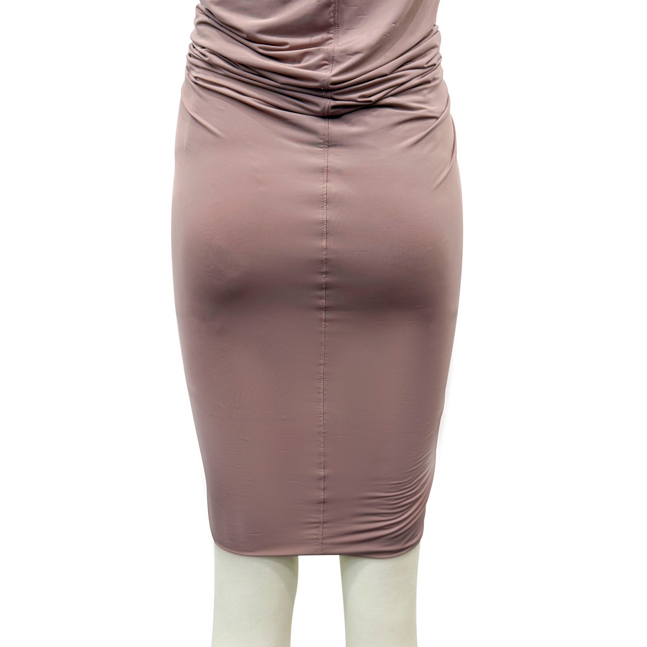 Rick Owens Jersey Prong Minidress - EUR FASHION