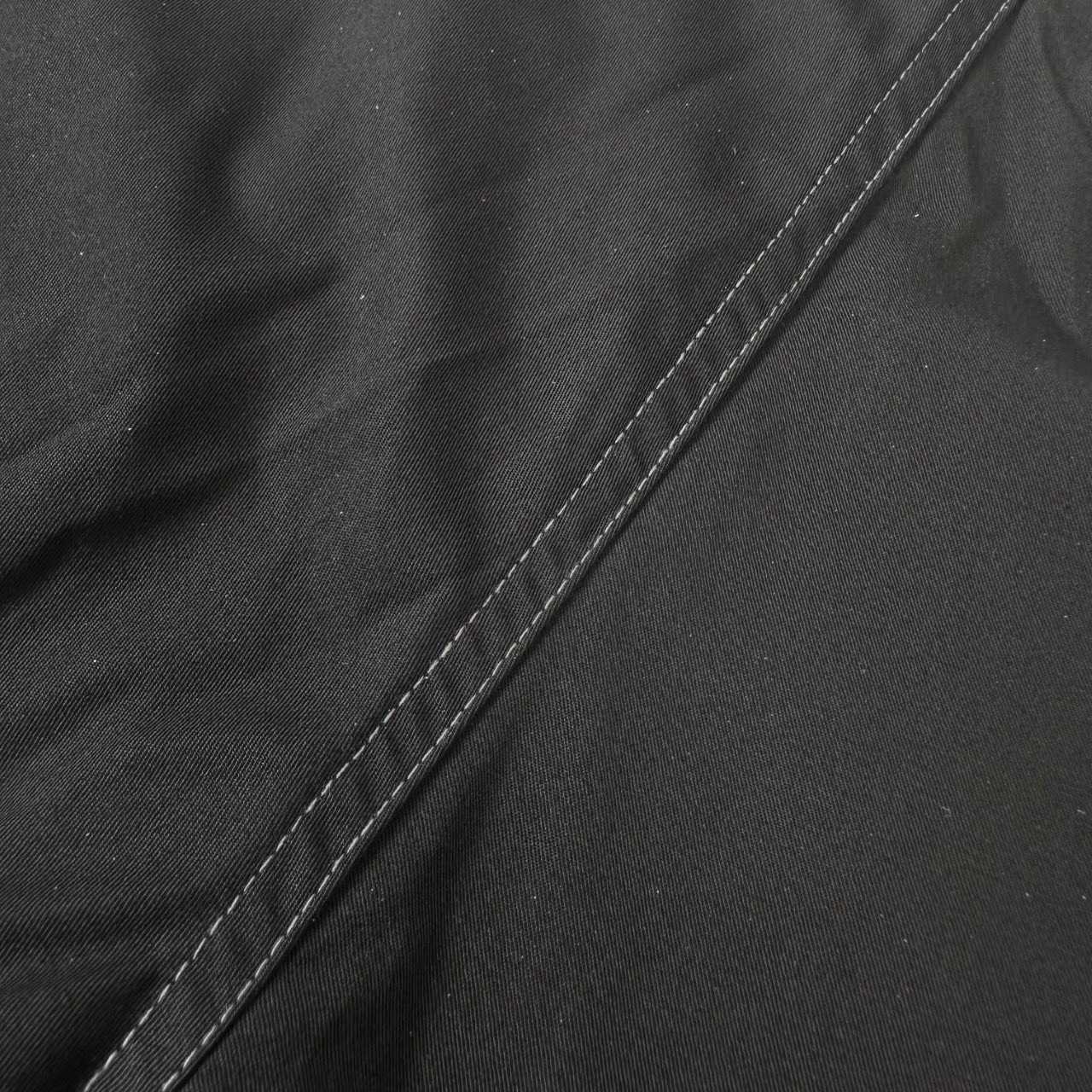 Balenciaga Utility Work Pants In Black Mixed Cotton Twill - EUR FASHION