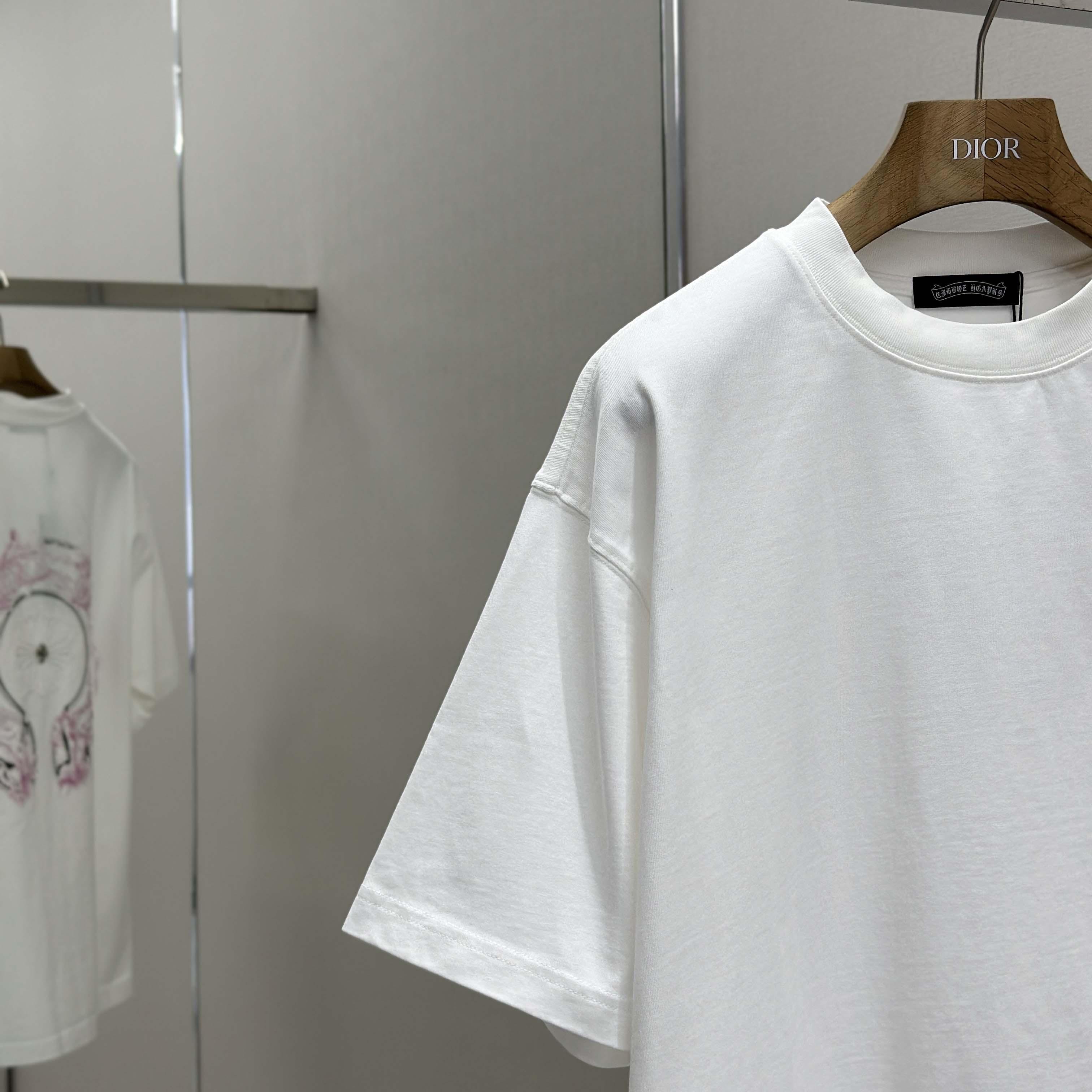 Chrome Hearts Cotton Tee - EUR FASHION