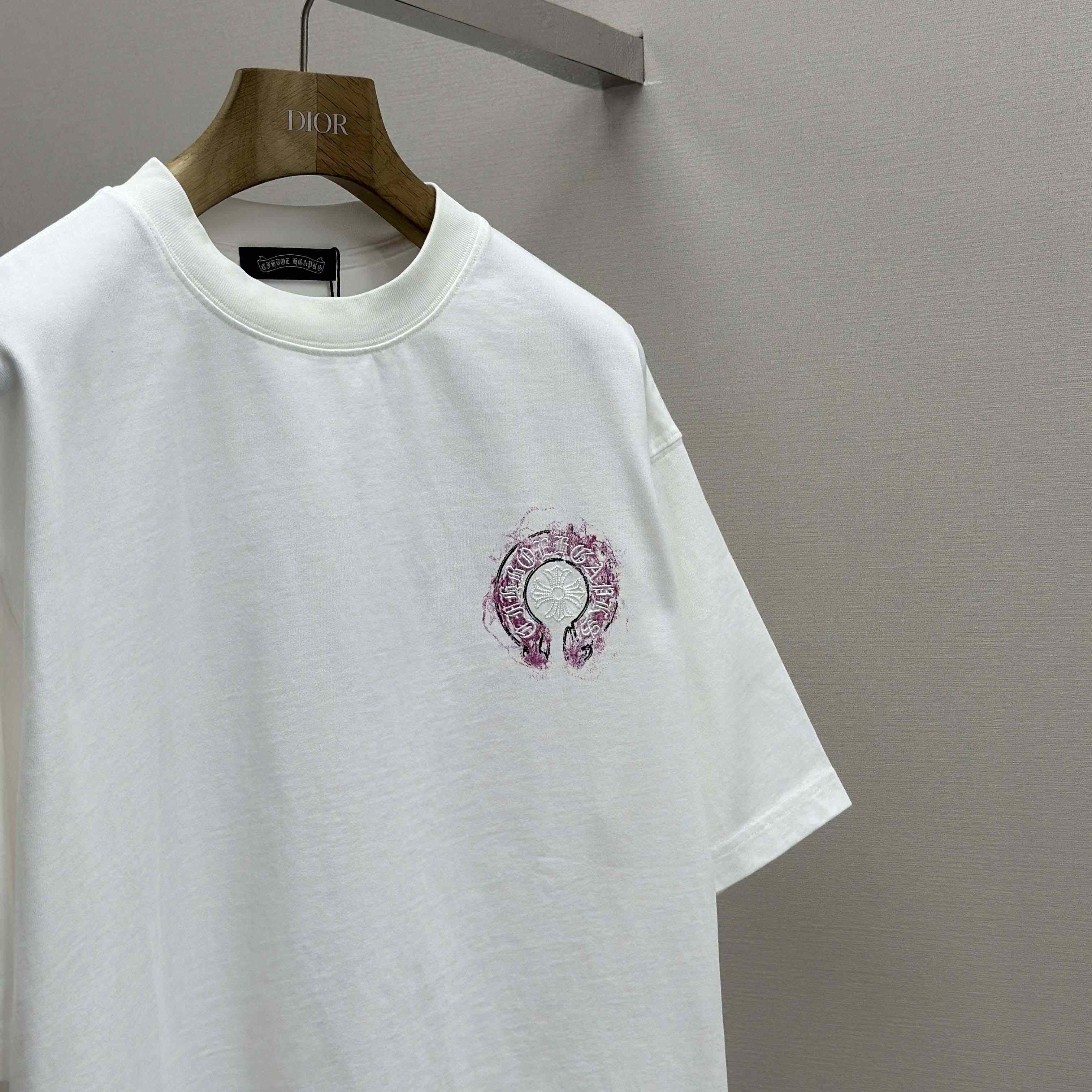 Chrome Hearts Cotton Tee - EUR FASHION