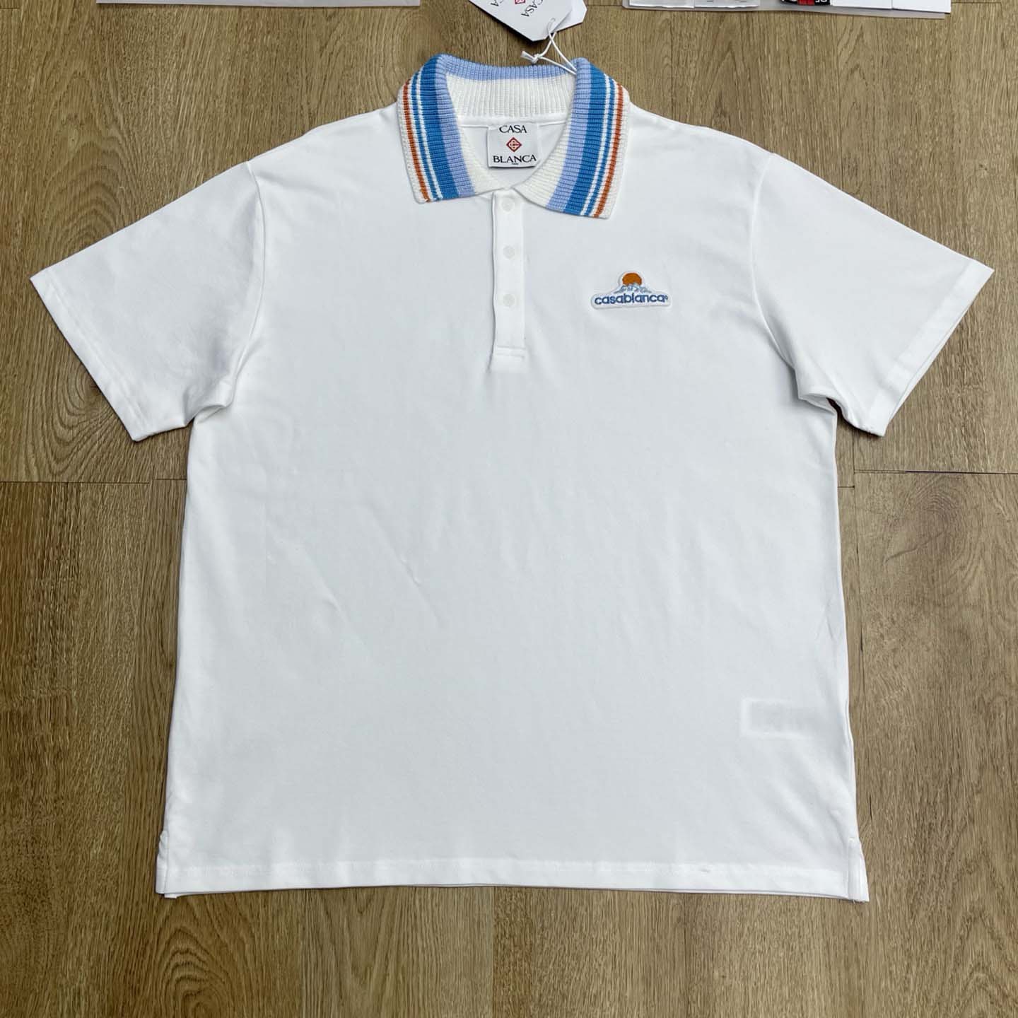 Casablanca Organic-cotton Polo Shirt   c1050 - EUR FASHION