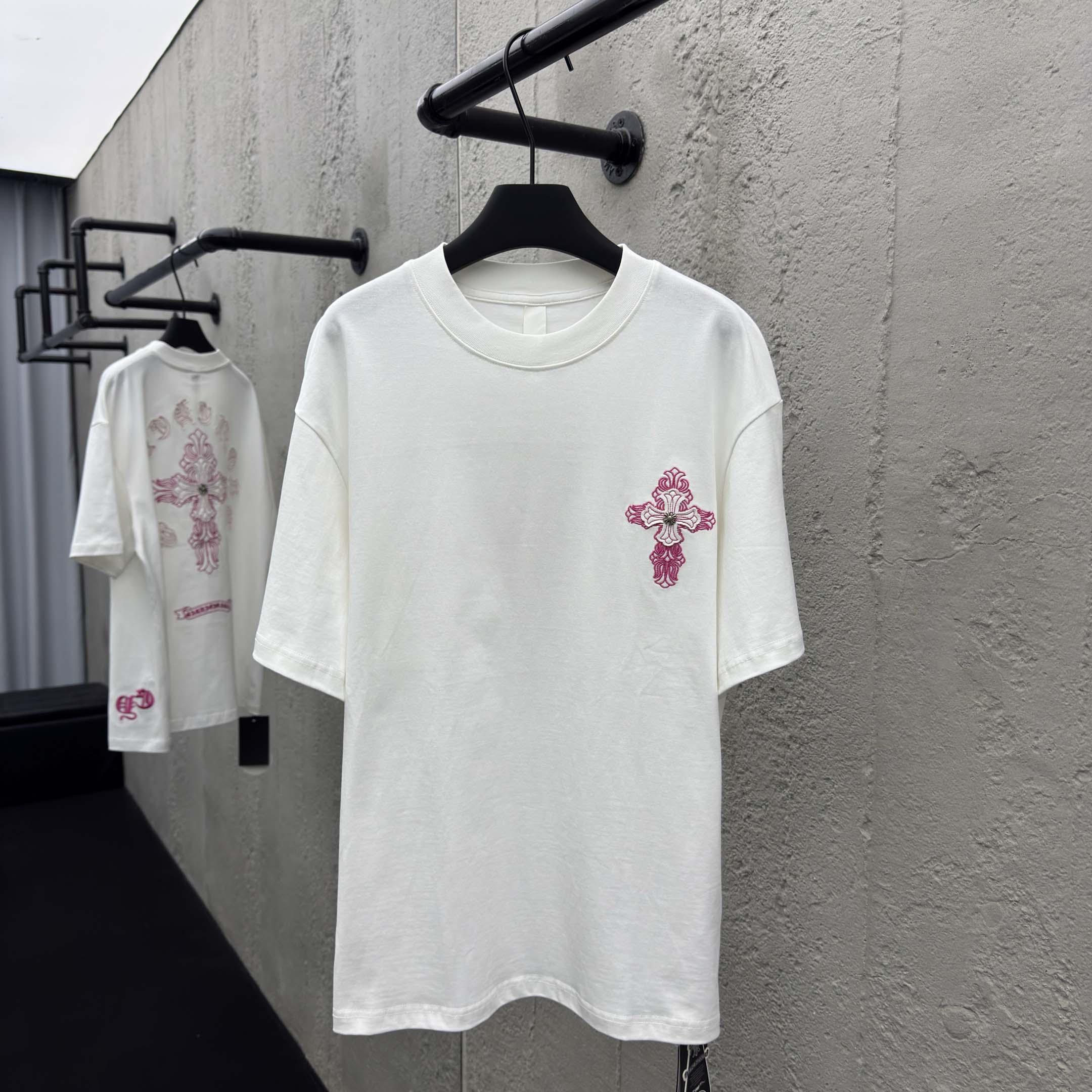 Chrome Hearts Cotton Tee - EUR FASHION