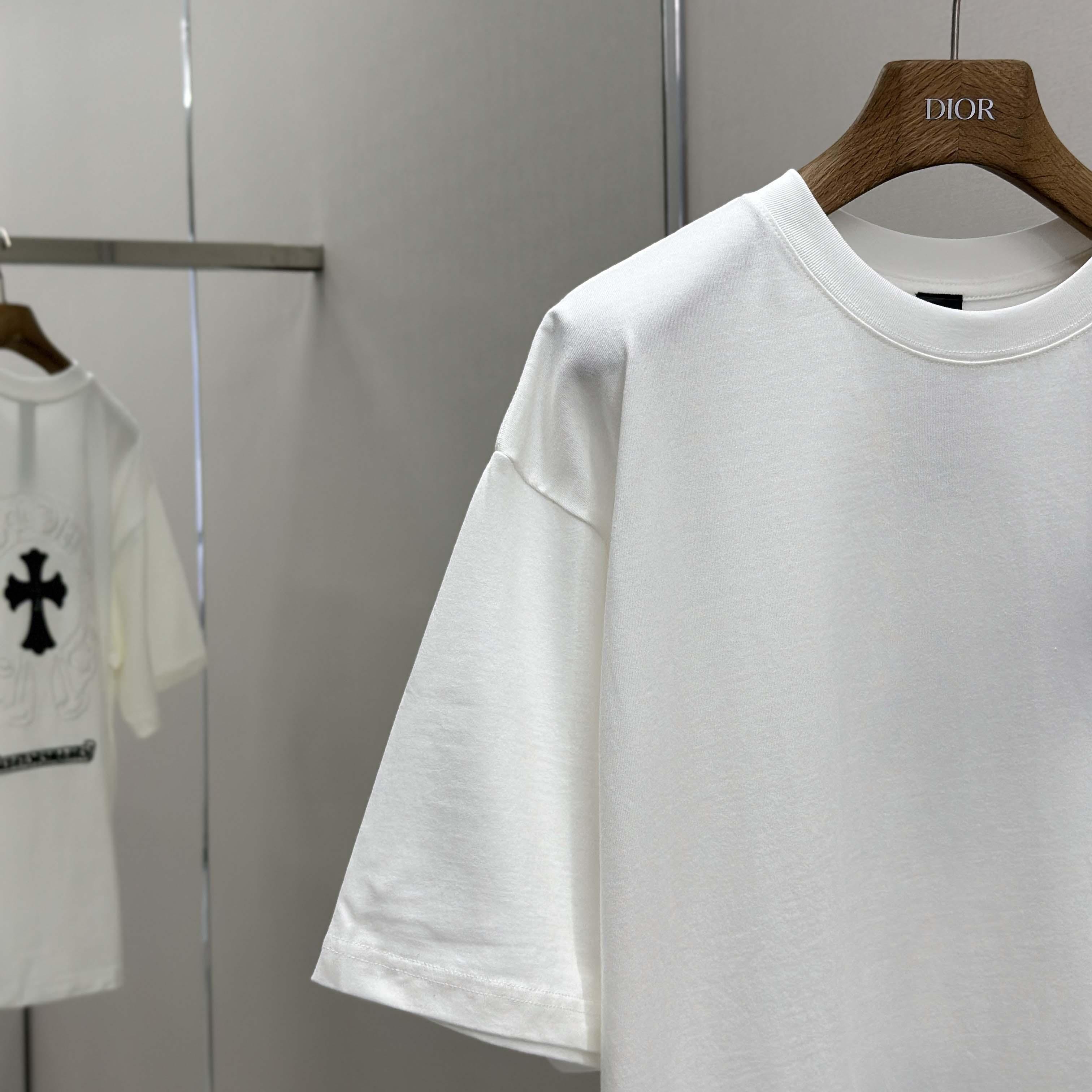 Chrome Hearts Cotton Tee - EUR FASHION