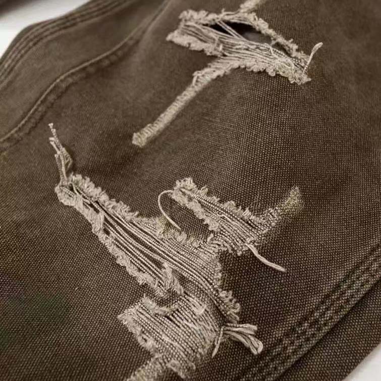 Saint Micheal x Kamiya Boro Painter Pants - EUR FASHION