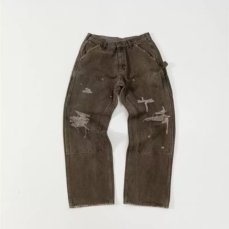 Saint Micheal x Kamiya Boro Painter Pants - EUR FASHION