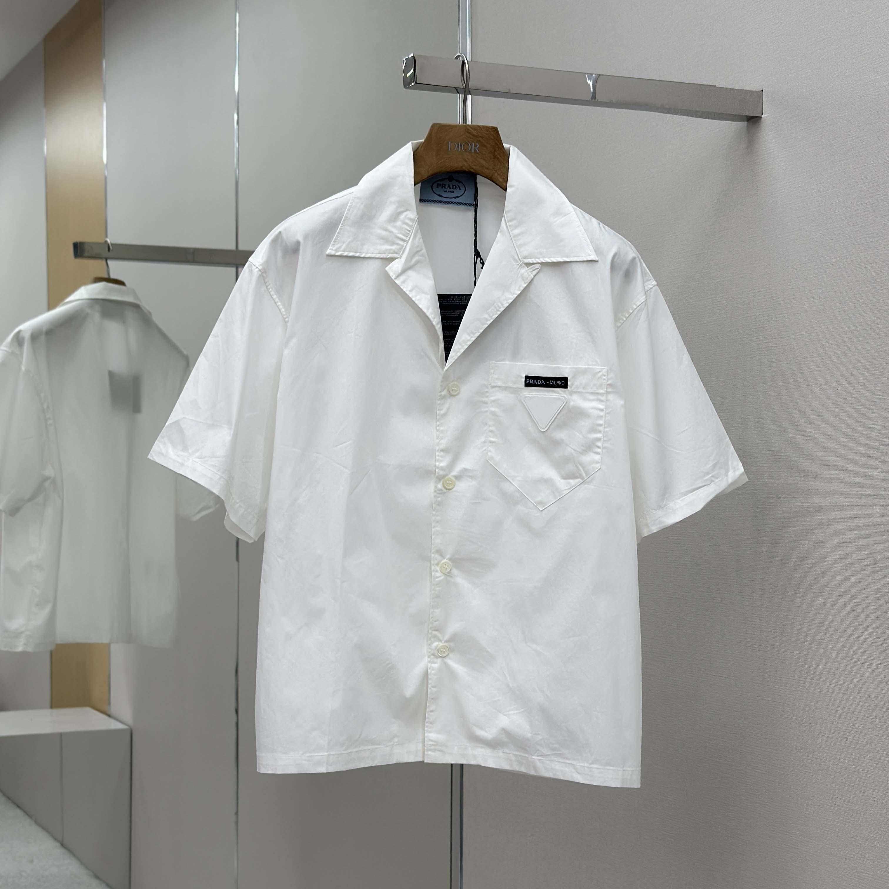 Prada Panelled Bowling-style Shirt - EUR FASHION