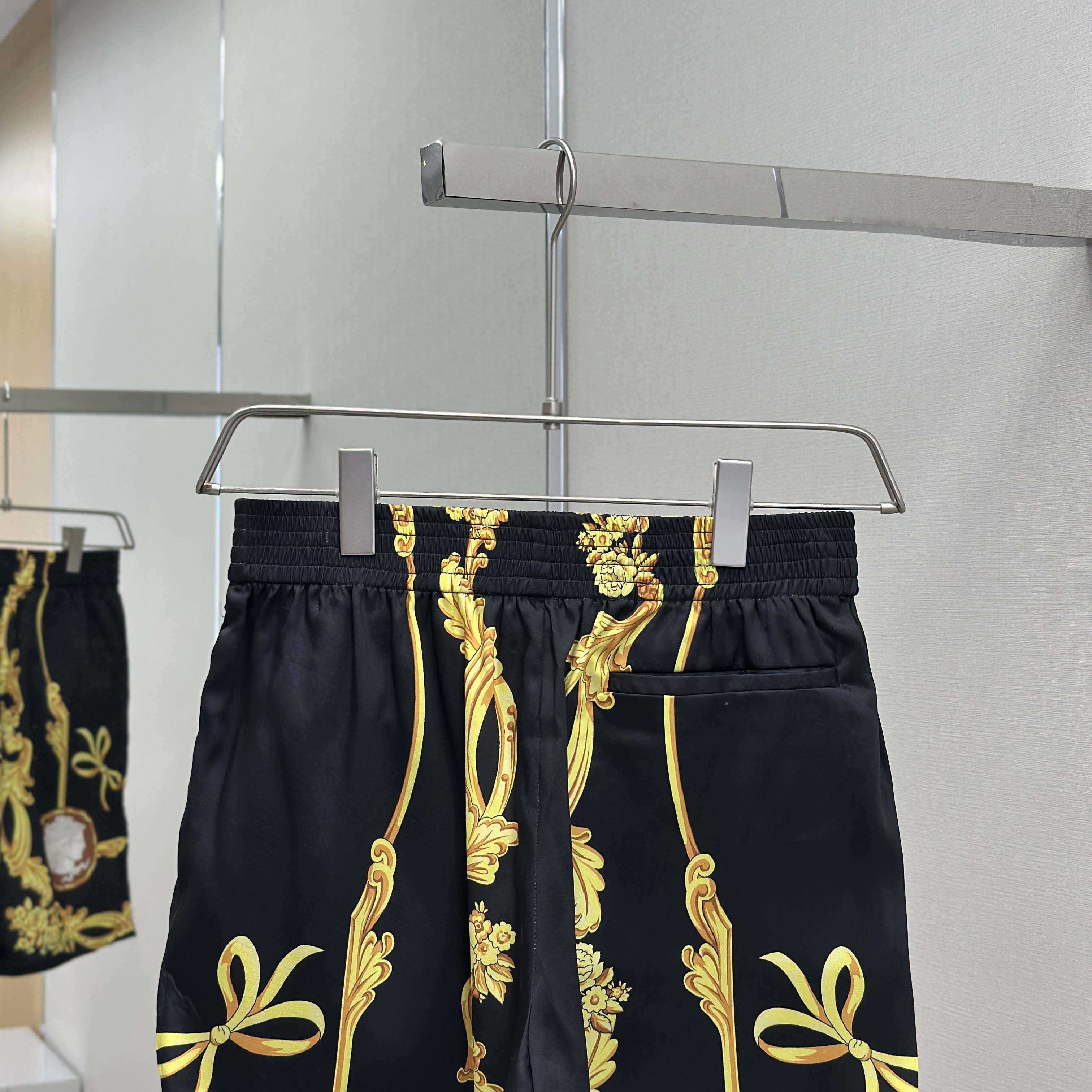 Versace Cameo Silk Shirt & Swim Boardshorts - EUR FASHION