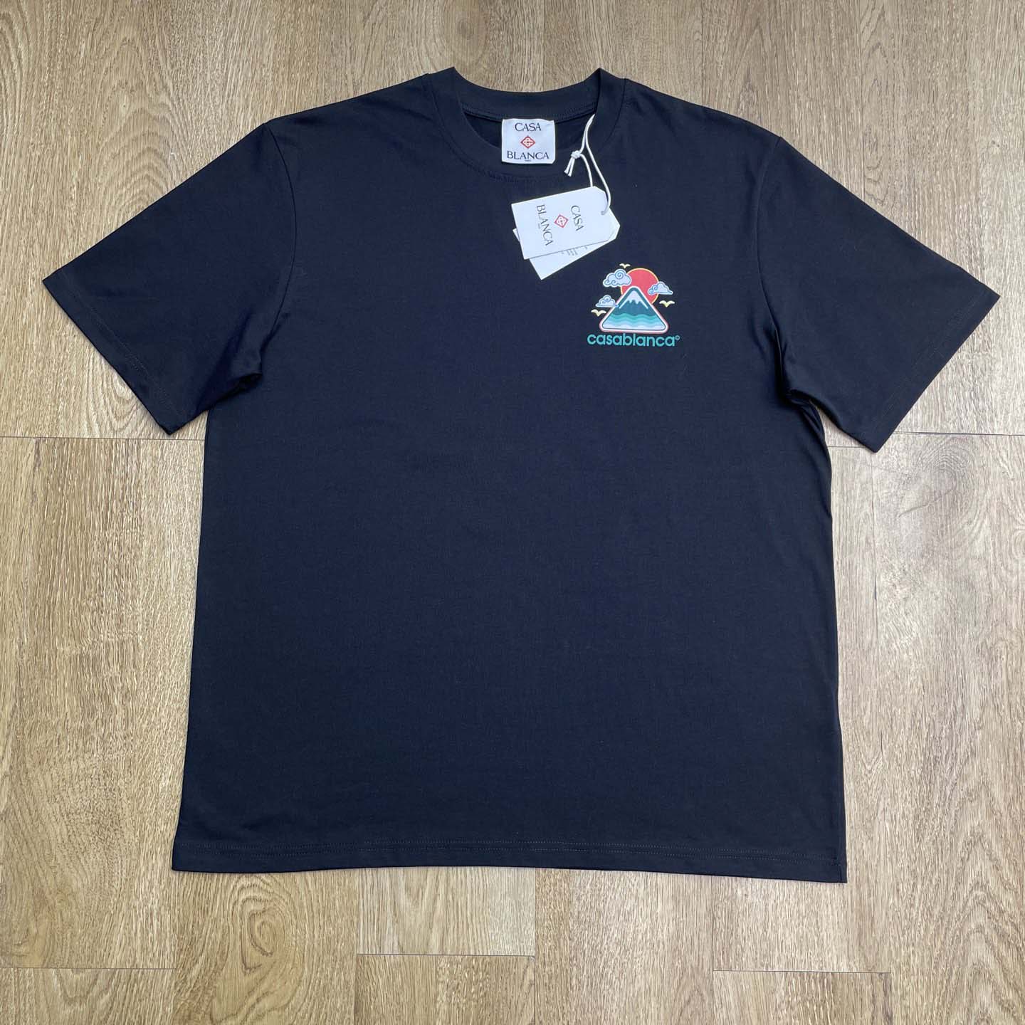 Casablanca Montagne Ondulee Short Sleeve T-shirt   C1037 - EUR FASHION