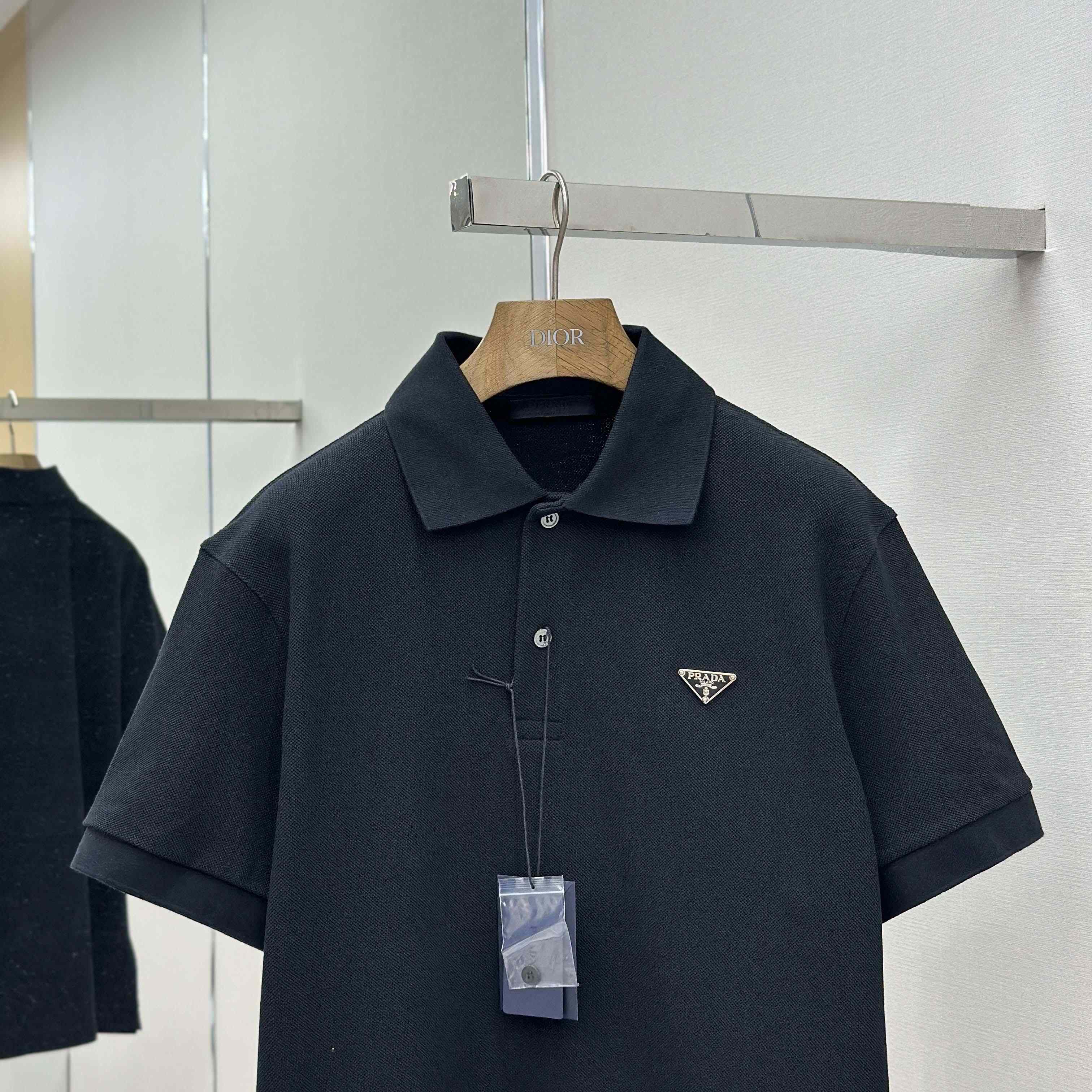 Prada Piqué Polo Shirt - EUR FASHION