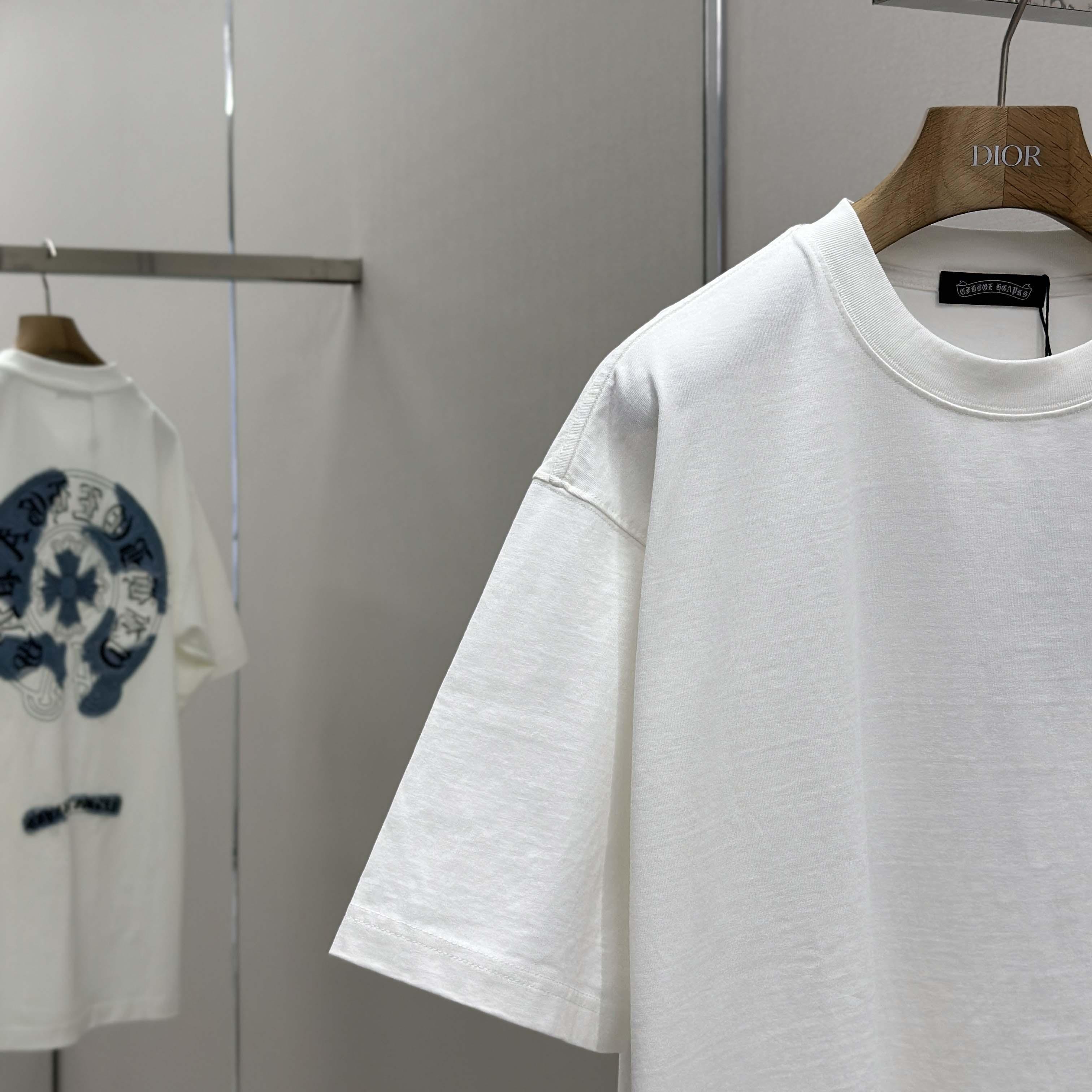 Chrome Hearts Cotton Tee - EUR FASHION