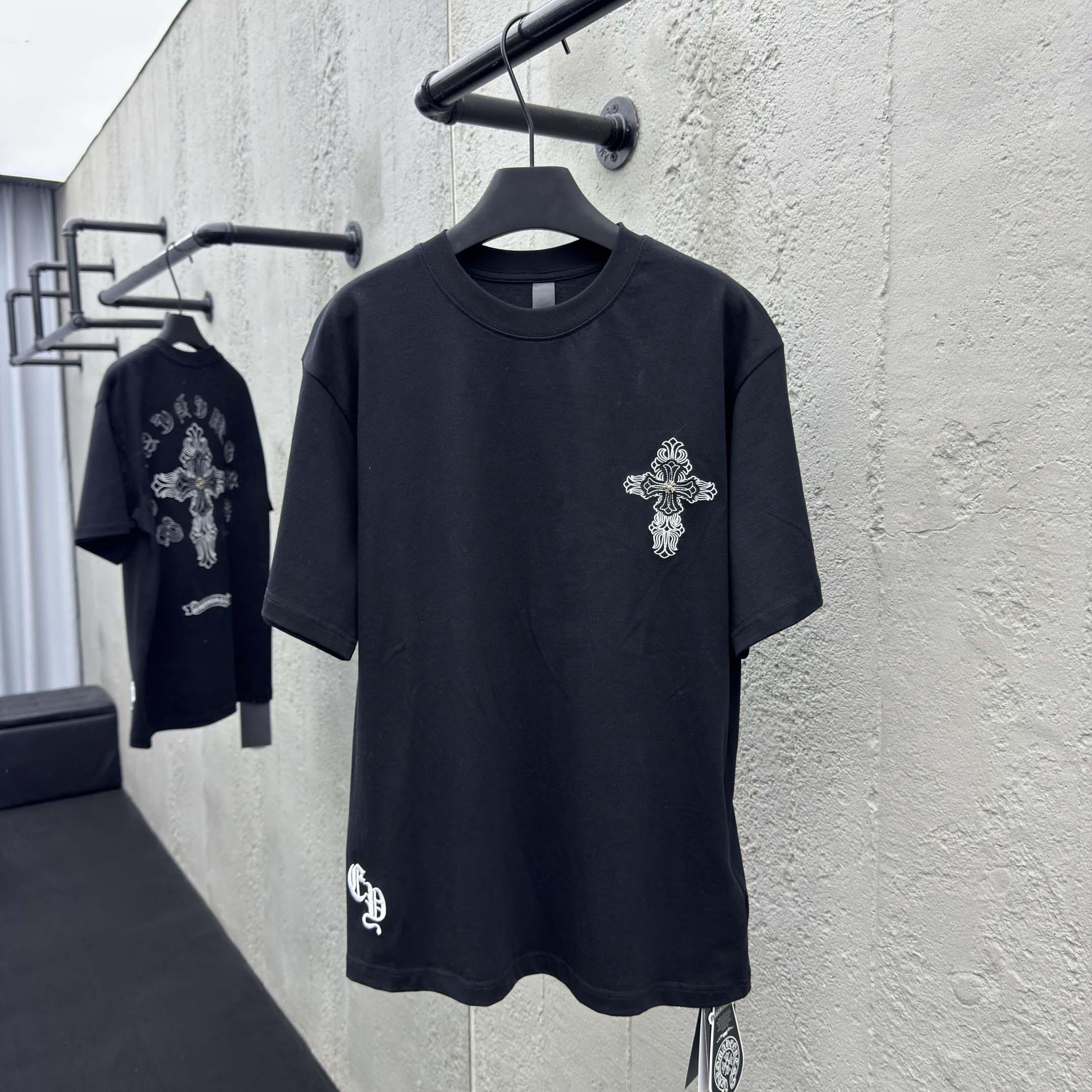 Chrome Hearts Cotton Tee - EUR FASHION
