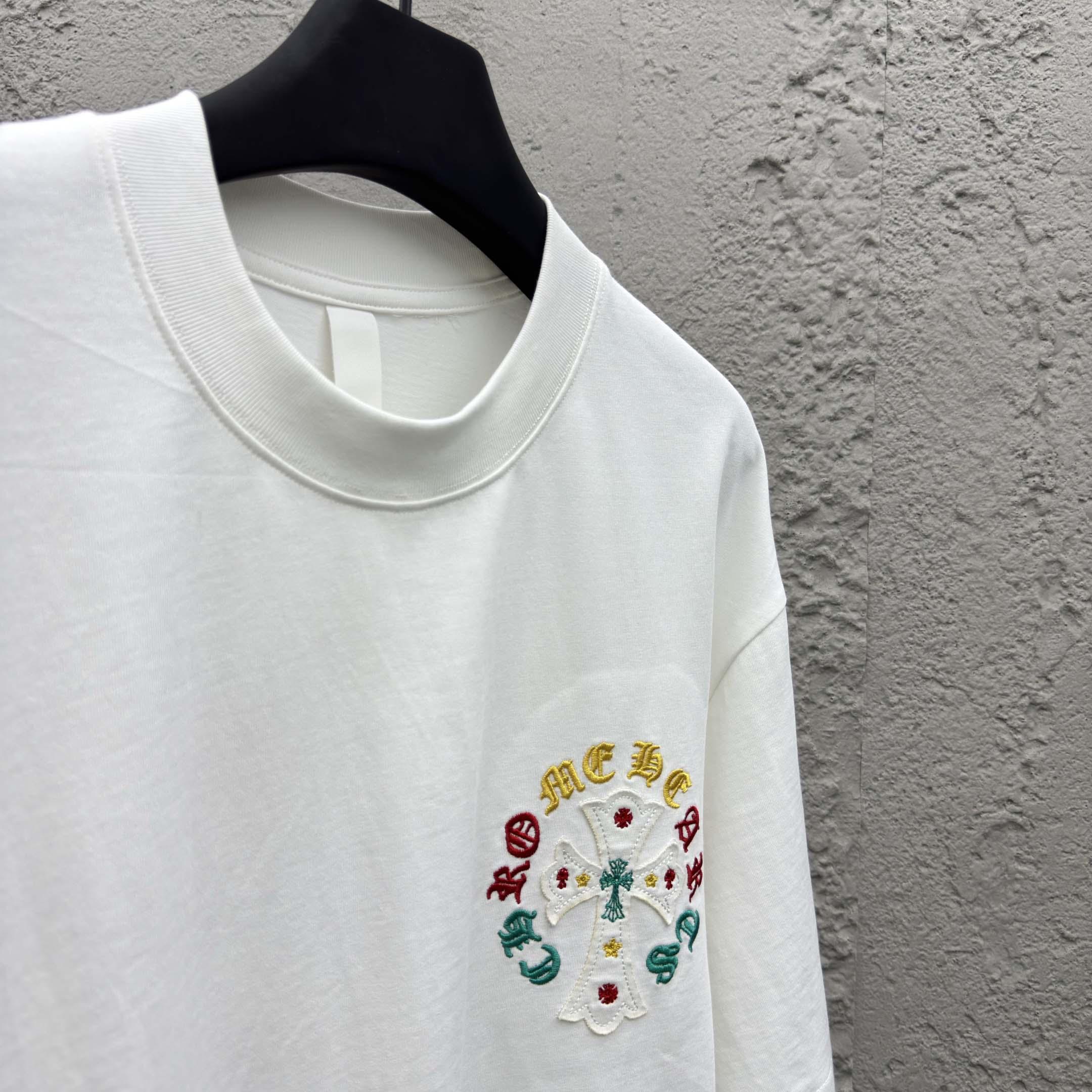 Chrome Hearts Cotton Tee - EUR FASHION