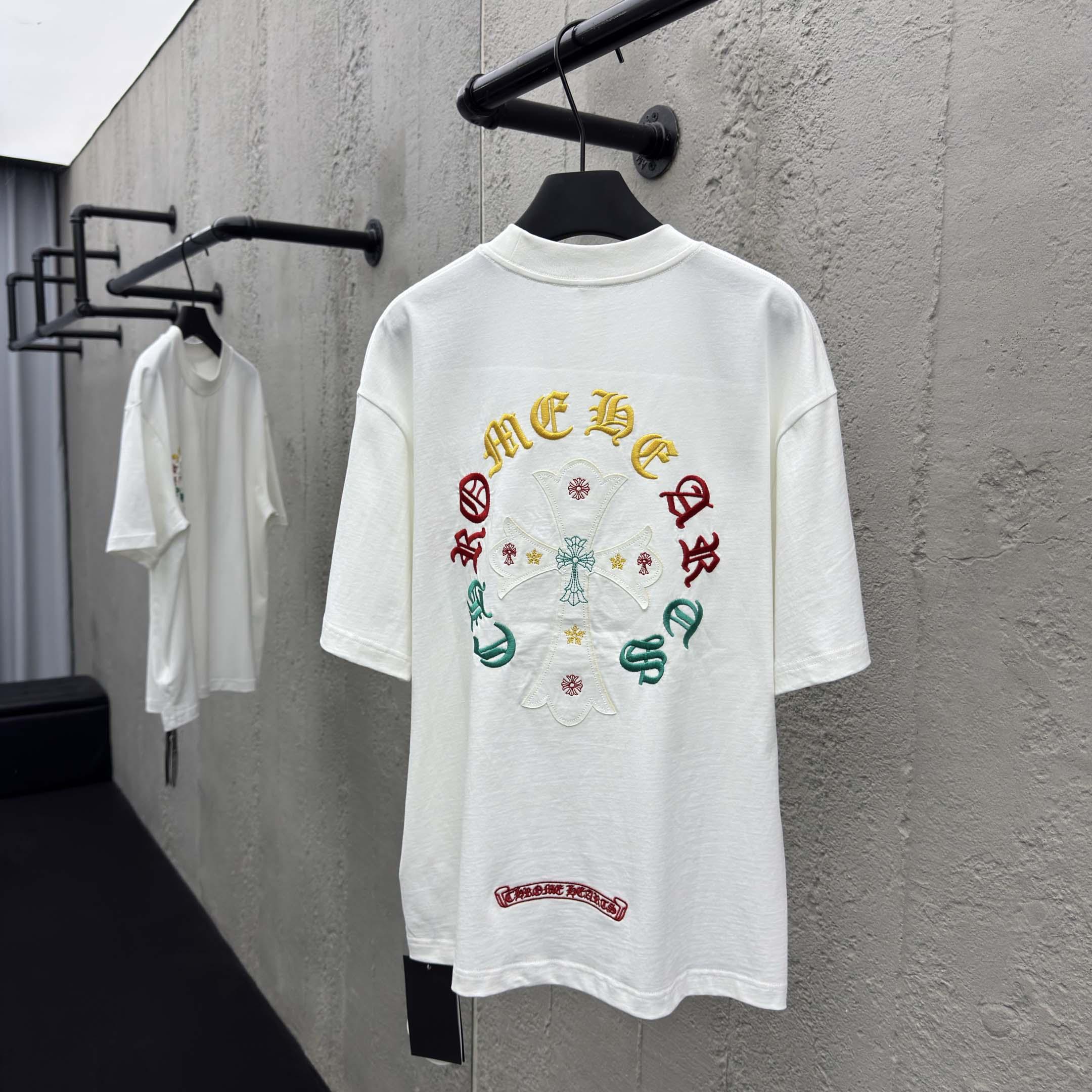 Chrome Hearts Cotton Tee - EUR FASHION