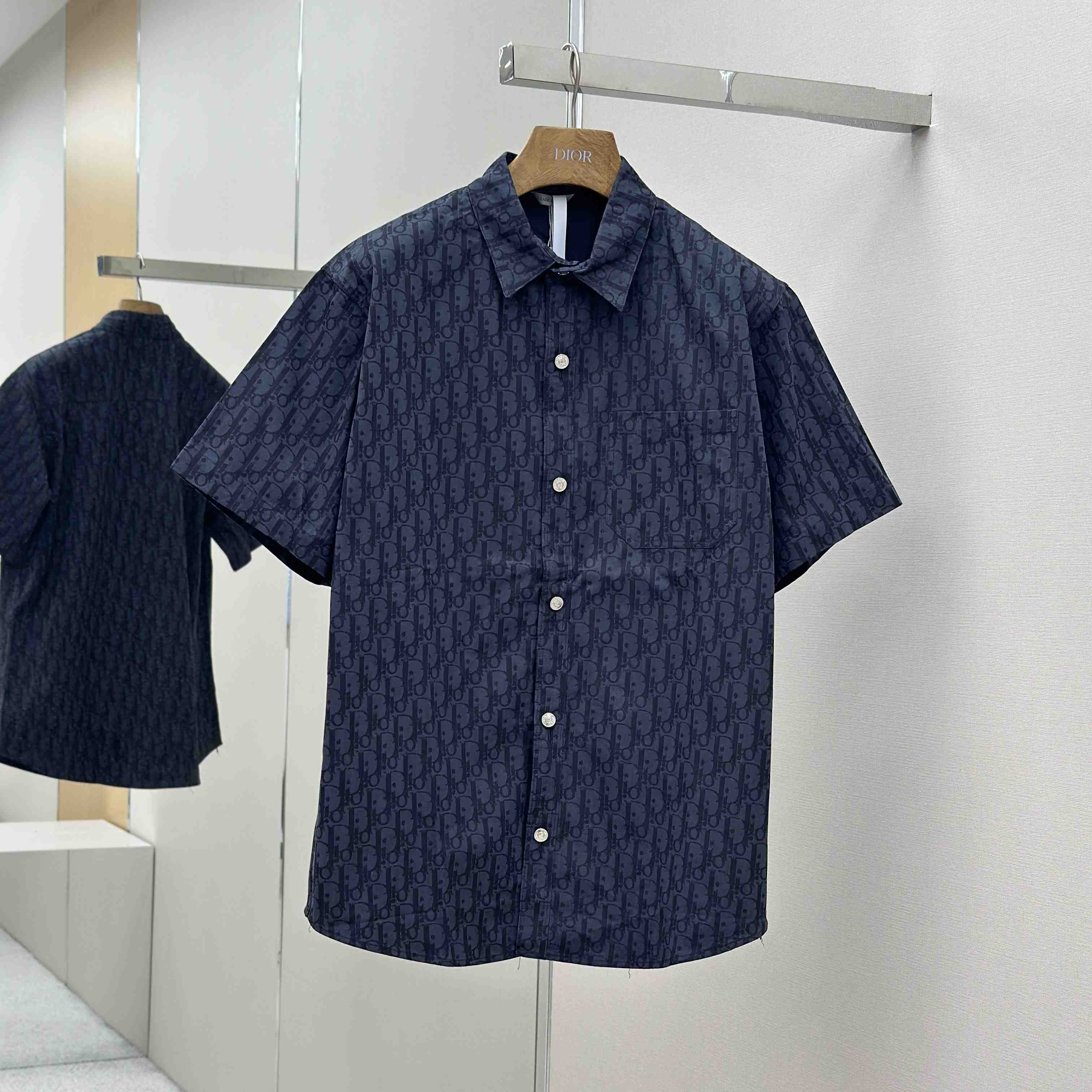 Dior Oblique Short-Sleeved Shirt - EUR FASHION