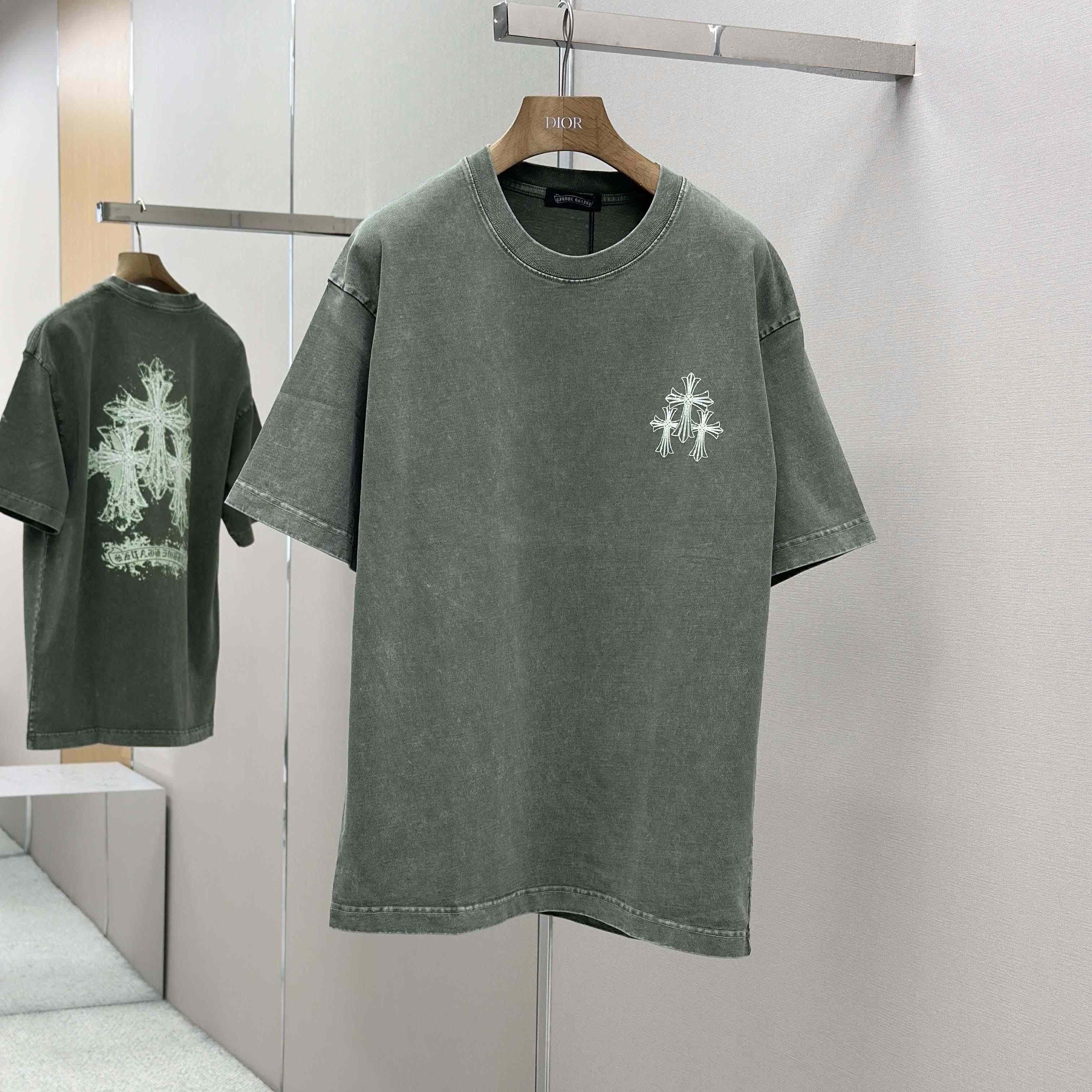 Chrome Hearts Cotton Tee - EUR FASHION