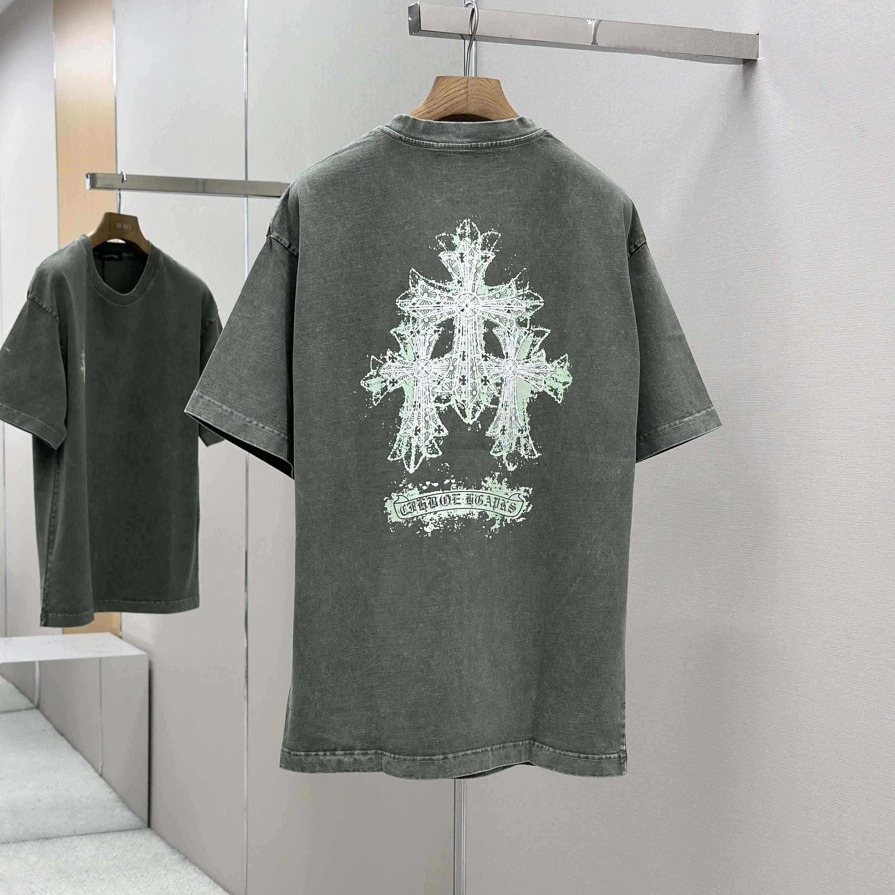 Chrome Hearts Cotton Tee - EUR FASHION