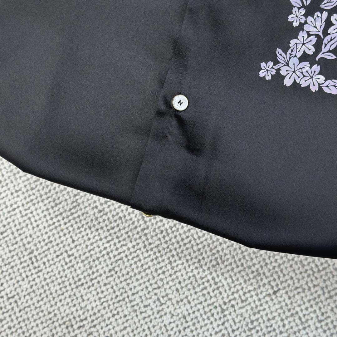 Louis Vuitton Printed Signature Silk Shirt   1AIMHT - EUR FASHION