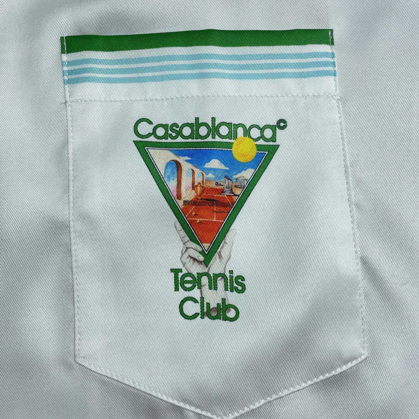 Casablanca Metaphysical Tennis Icon Shirt    CA3534 - EUR FASHION