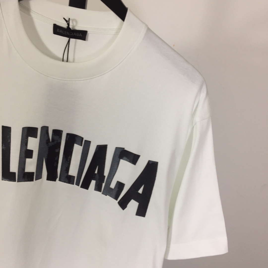 Balenciaga Tape Type T-Shirt - EUR FASHION