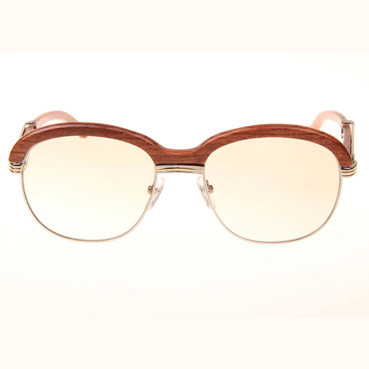 Cartier CT_1116679 Sunglasses In Silver Brown Gradient - EUR FASHION