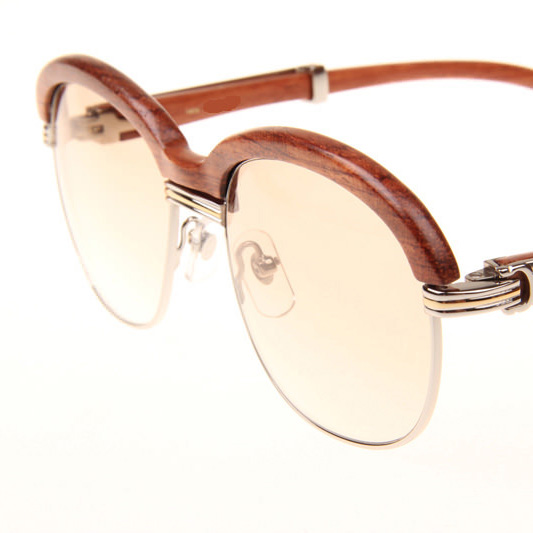 Cartier CT_1116679 Sunglasses In Silver Brown Gradient - EUR FASHION