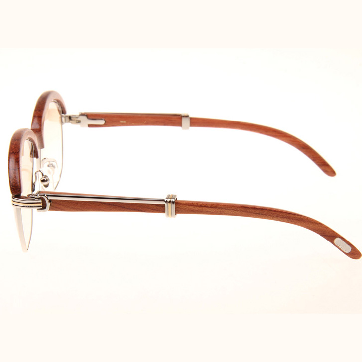 Cartier CT_1116679 Sunglasses In Silver Brown Gradient - EUR FASHION