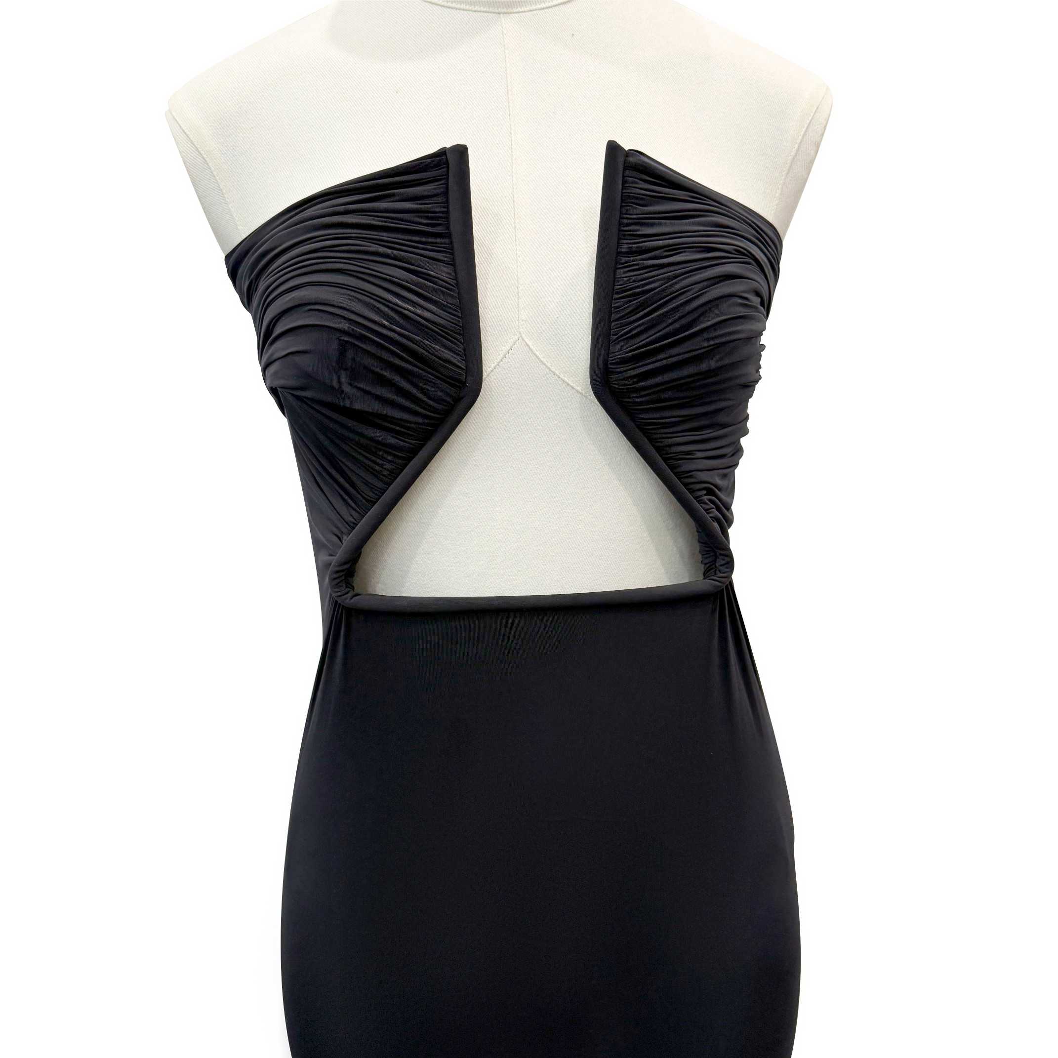 Rick Owens Jersey Prong Minidress - EUR FASHION